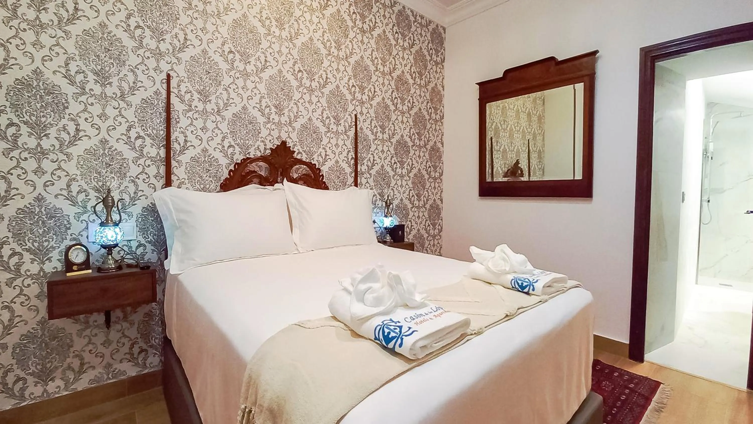 Bed in Casón De Los López Apartments