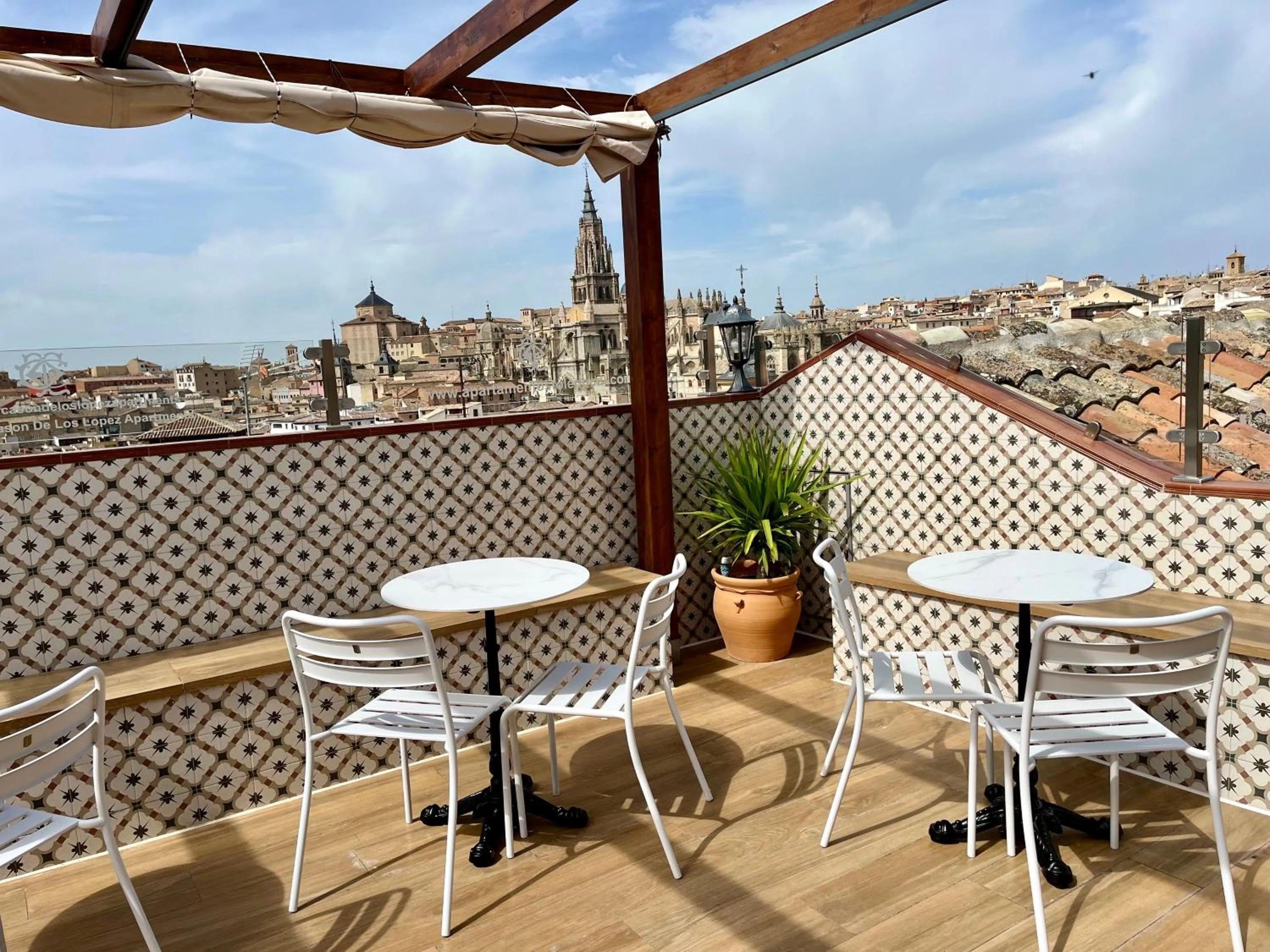 Balcony/Terrace in Casón De Los López Apartments