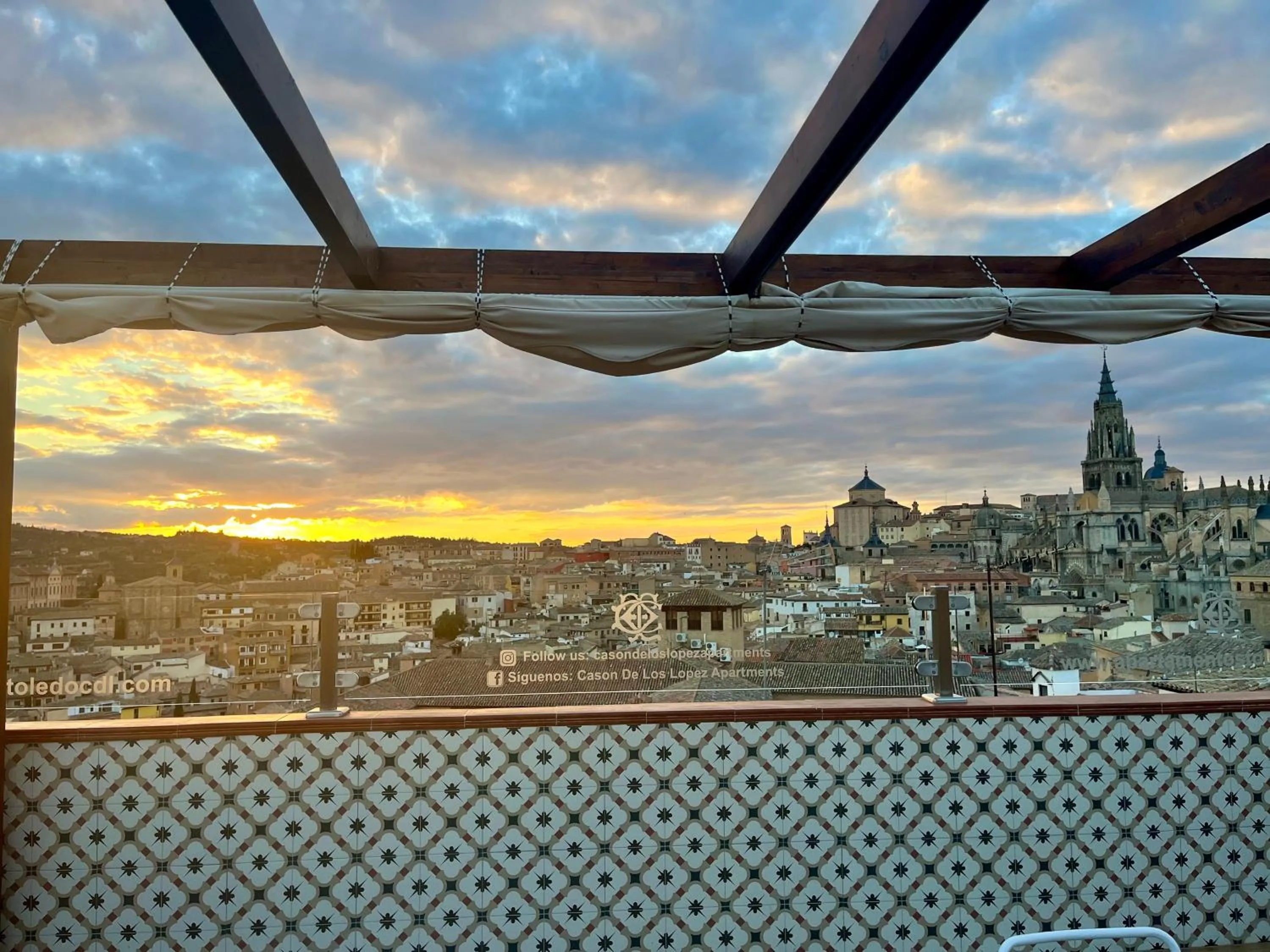 Balcony/Terrace in Casón De Los López Apartments