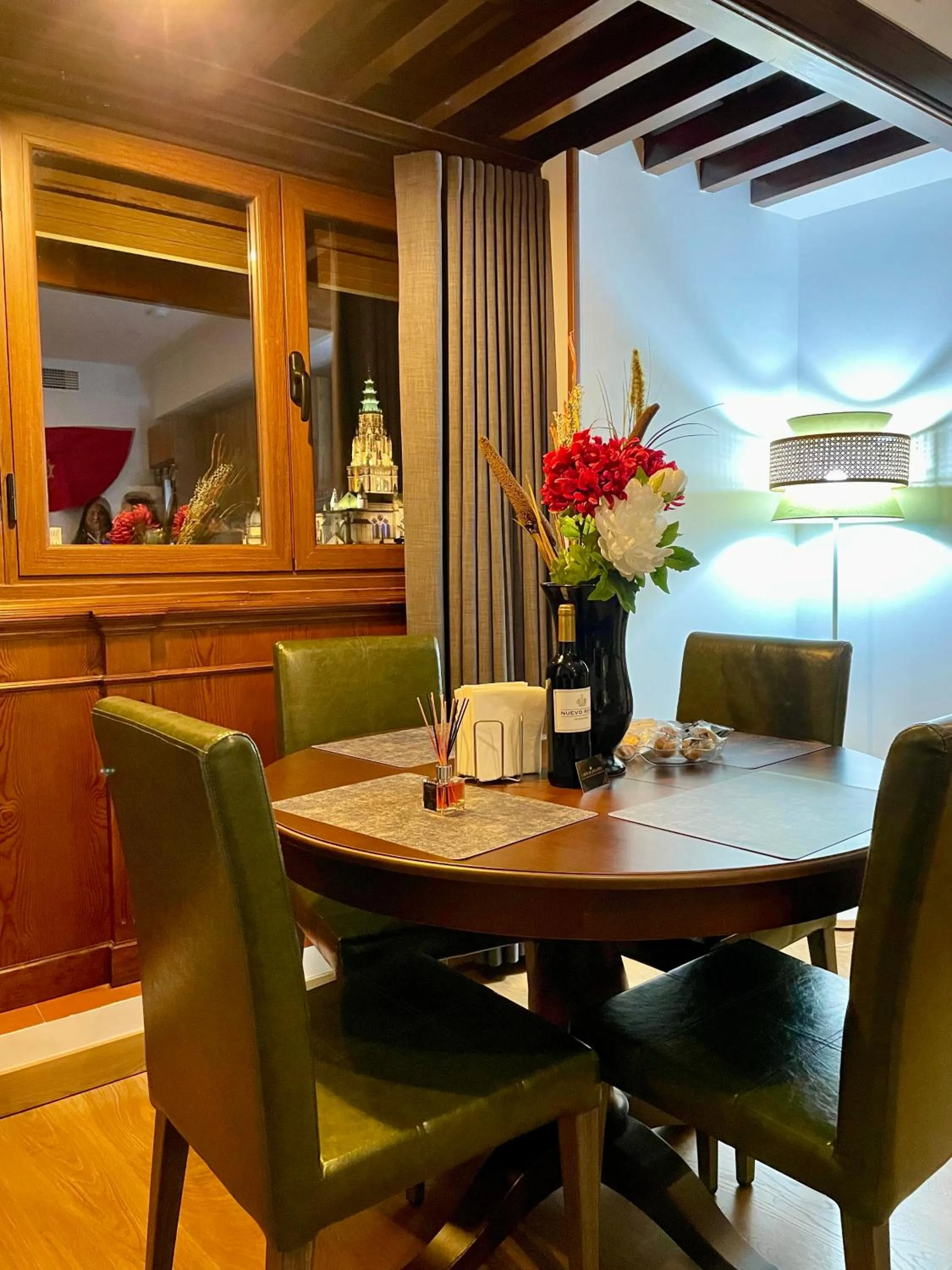 Dining area in Casón De Los López Apartments