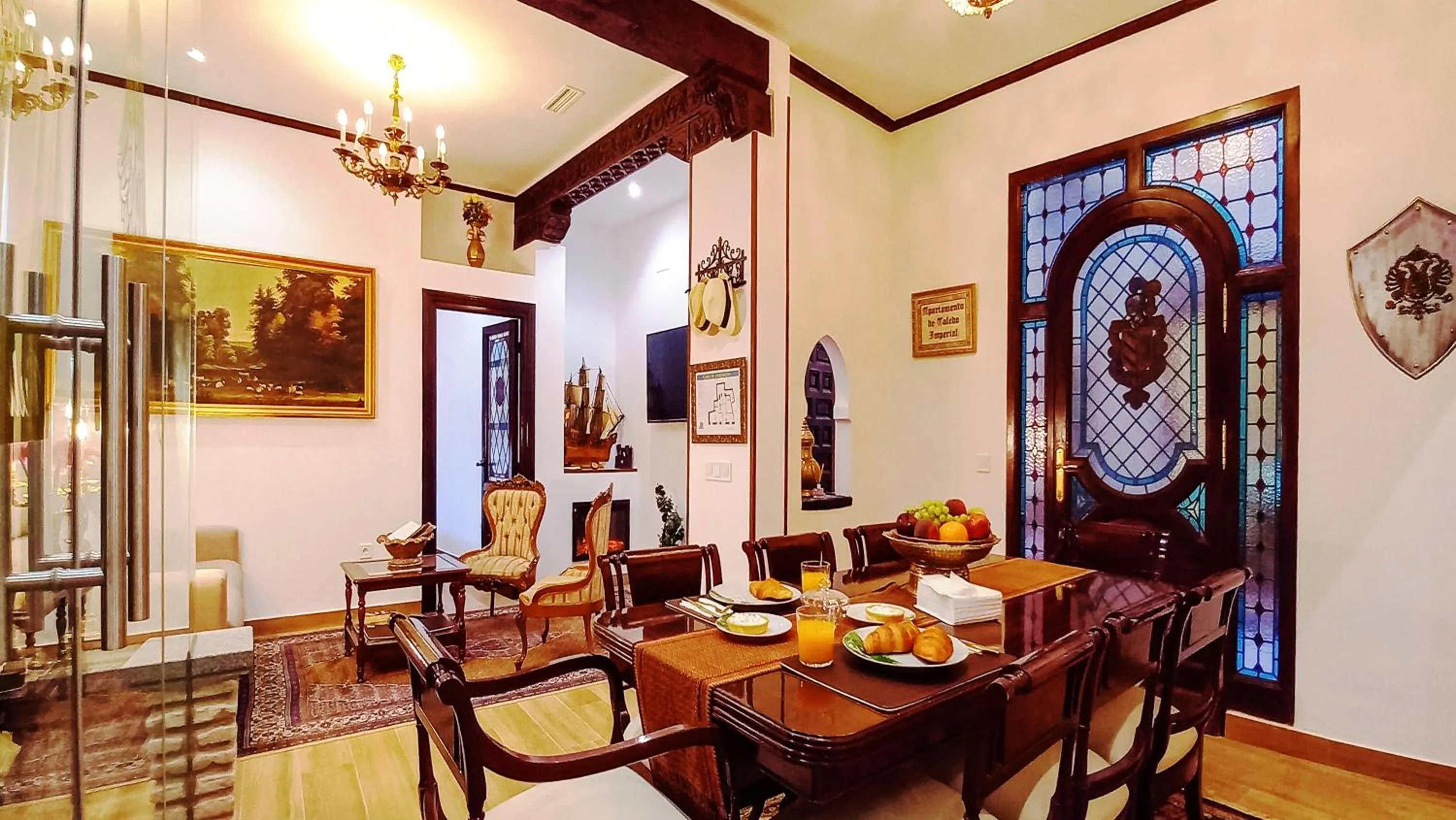Living room in Casón De Los López Apartments