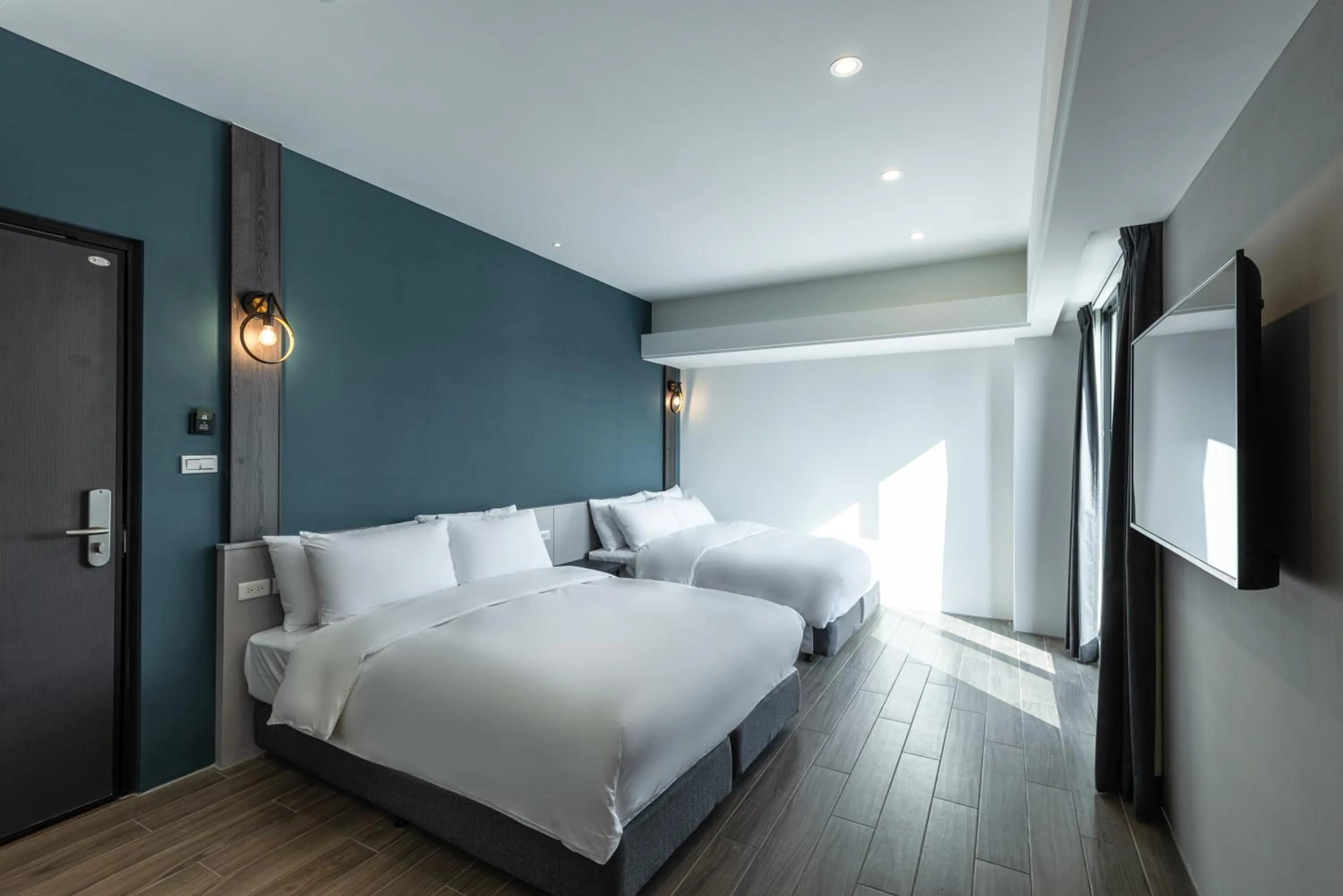 Bed in Hotel Euphemia