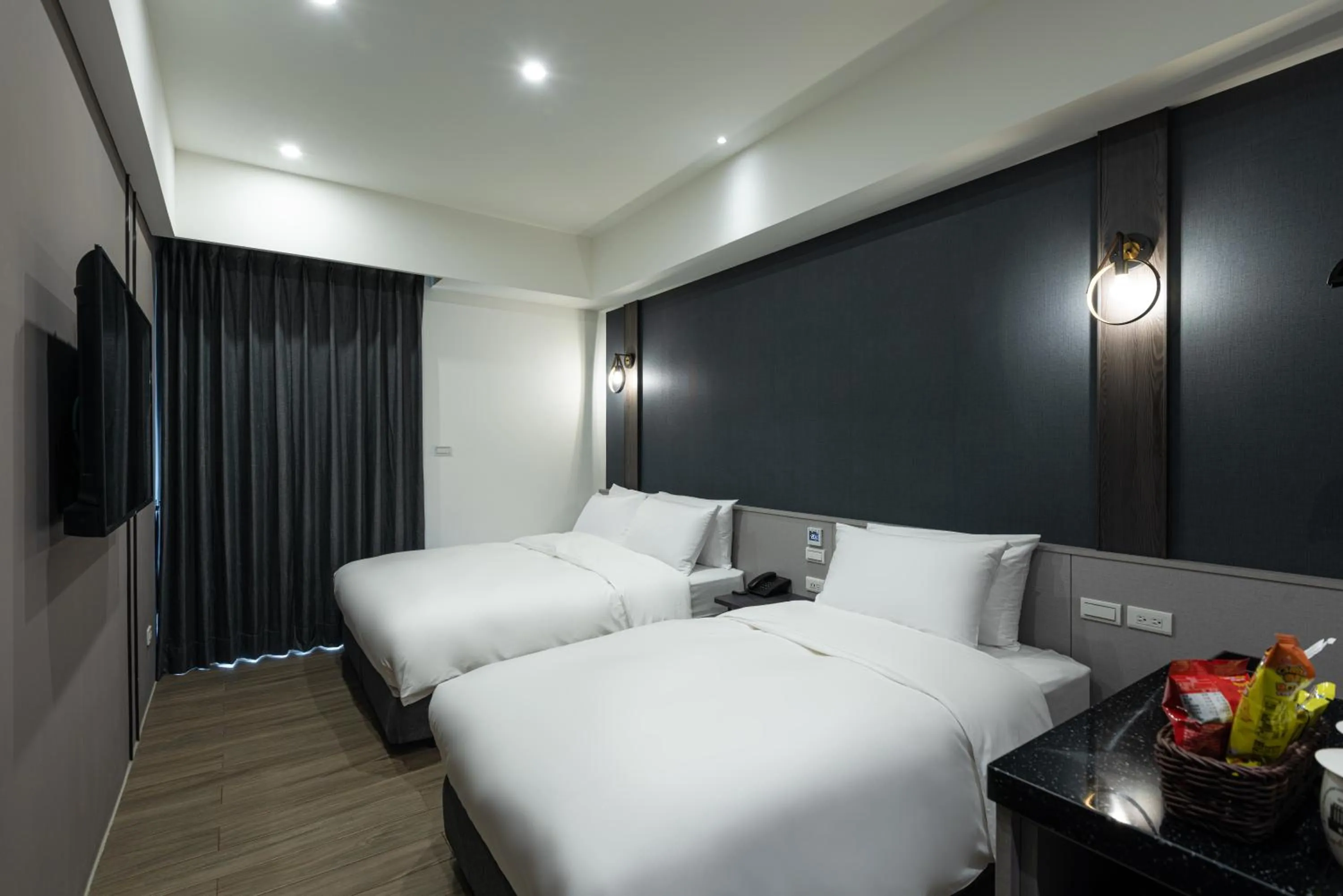 Bed in Hotel Euphemia