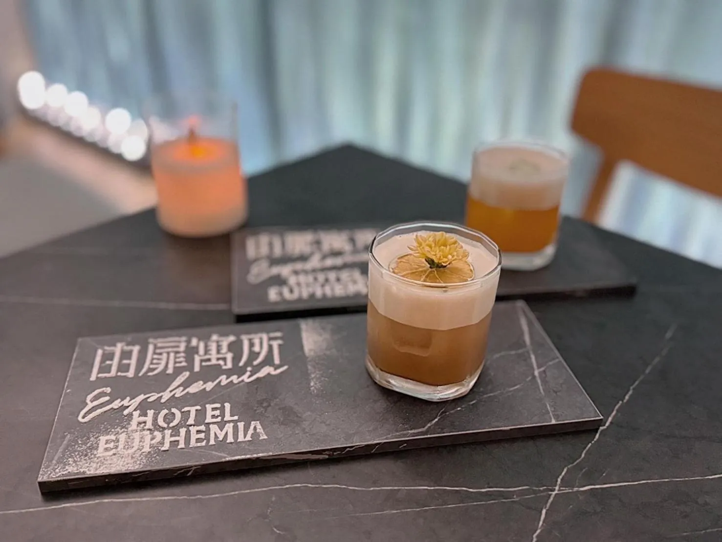 Lounge or bar in Hotel Euphemia