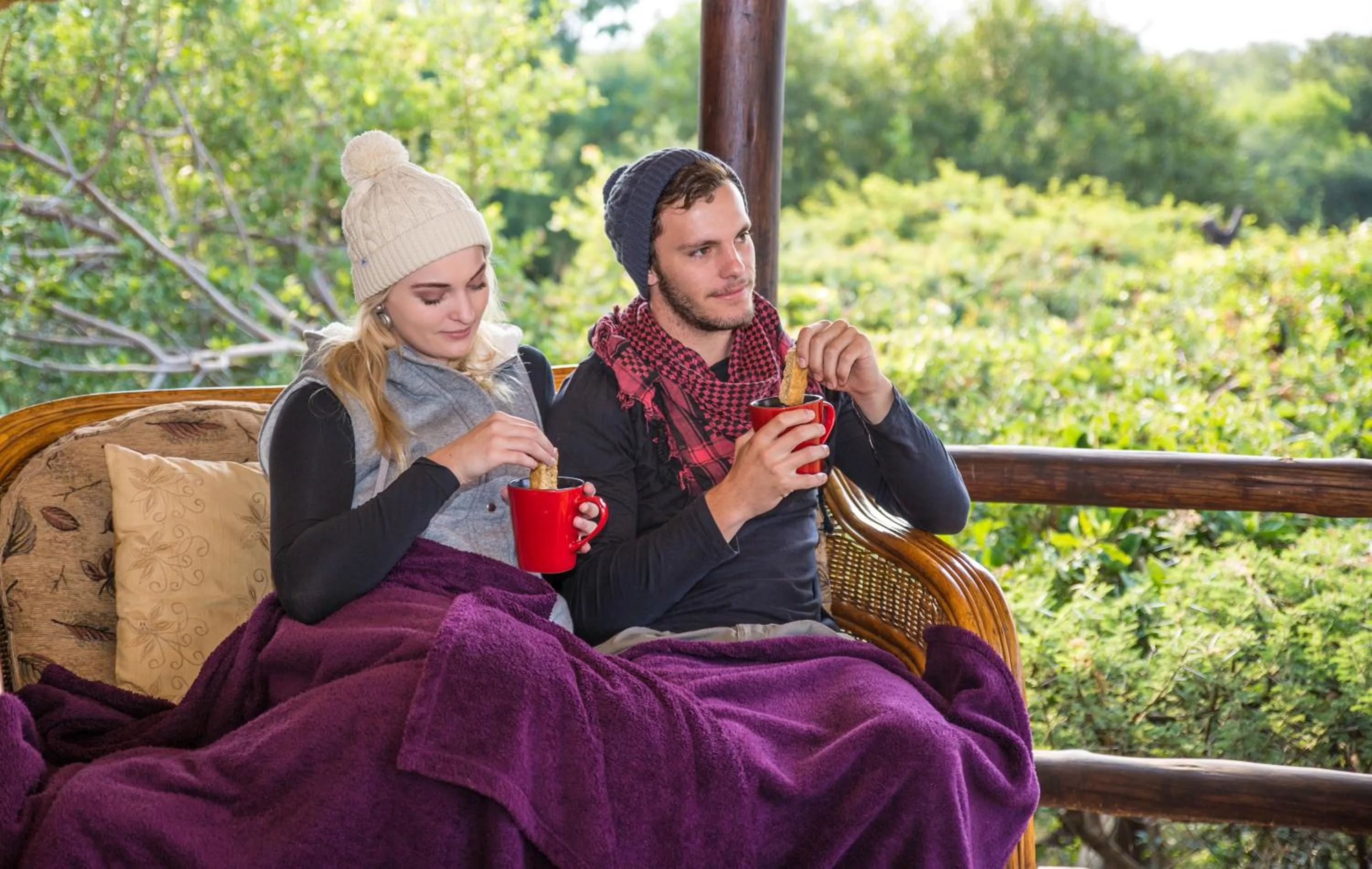 Balcony/Terrace in Boubou Bed and Breakfast