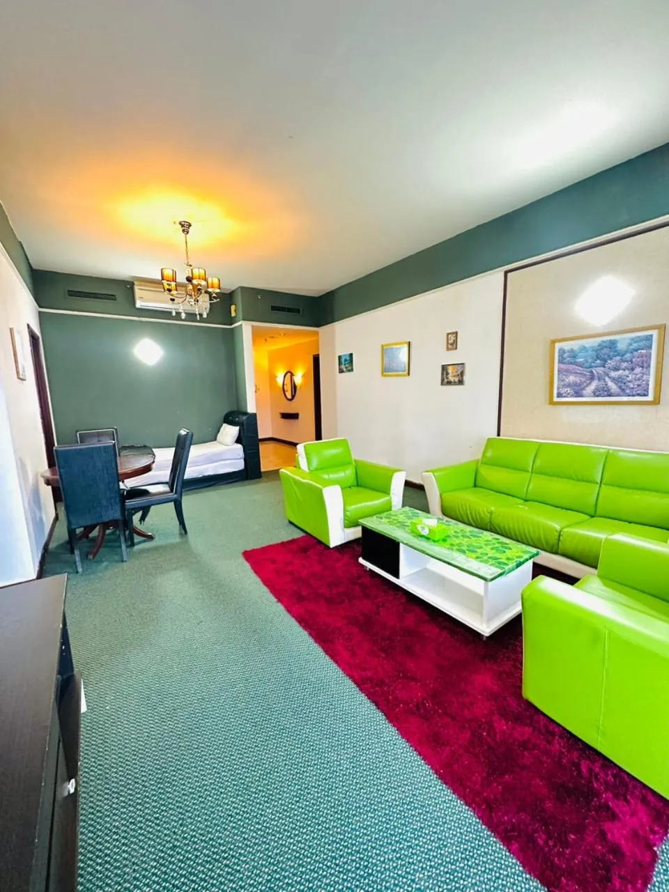 Living room in KL COZY GOLD SUITE At TIMES SQUARE