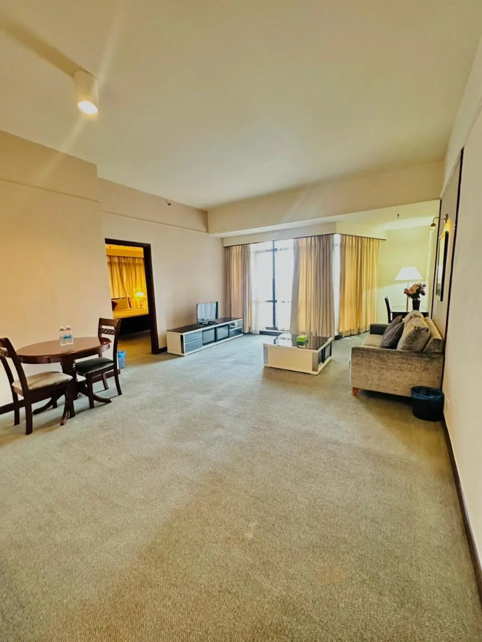 Seating area in KL COZY GOLD SUITE At TIMES SQUARE