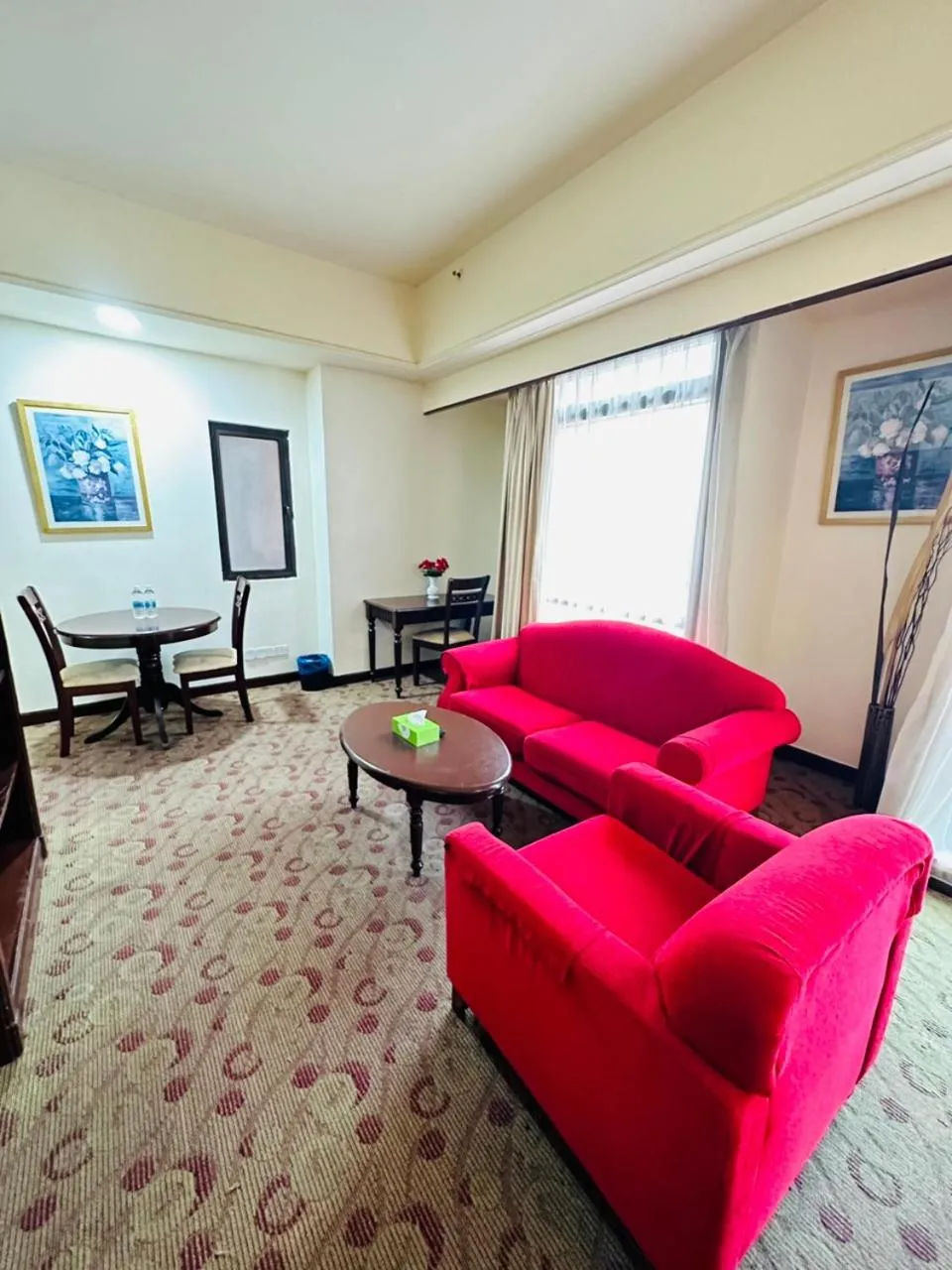 Living room in KL COZY GOLD SUITE At TIMES SQUARE