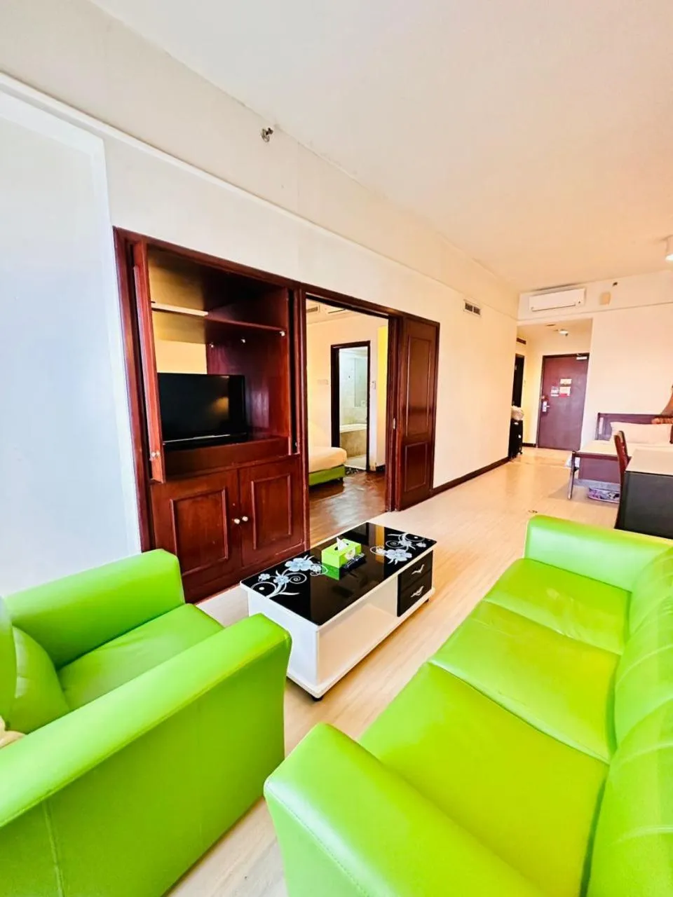 Living room in KL COZY GOLD SUITE At TIMES SQUARE