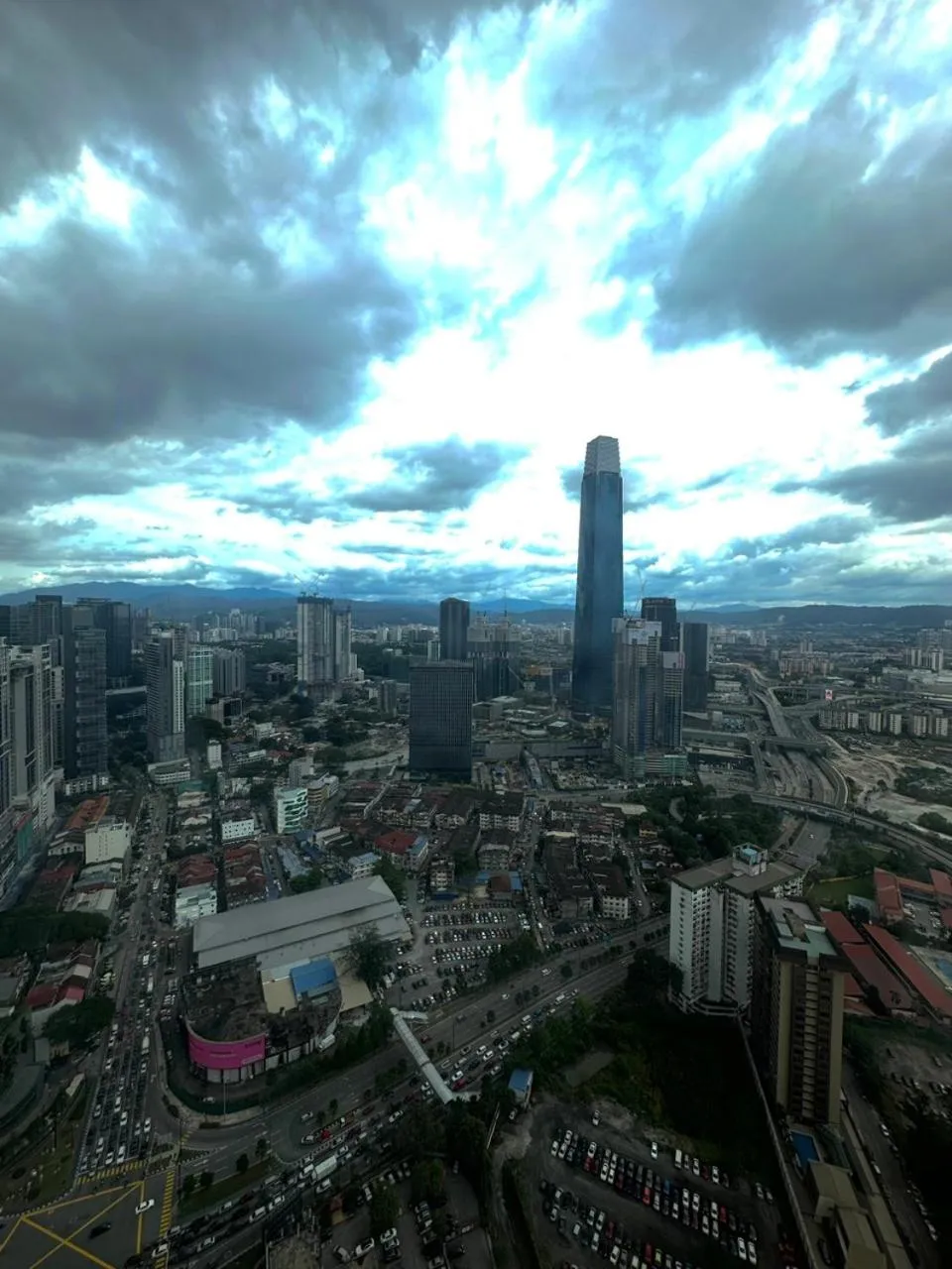 City view in KL COZY GOLD SUITE At TIMES SQUARE