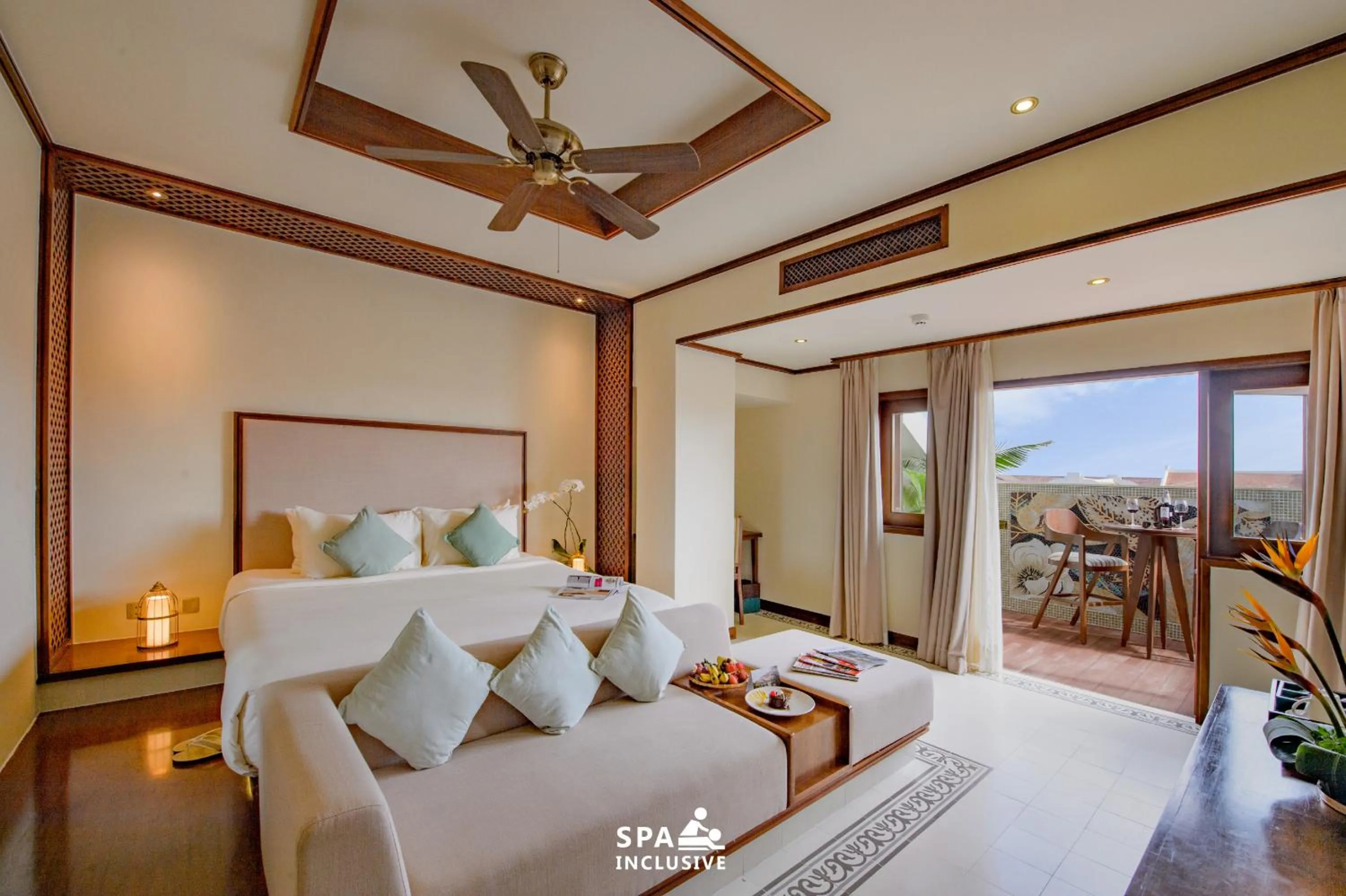 Photo of the whole room in Almanity Hoi An Resort & Spa