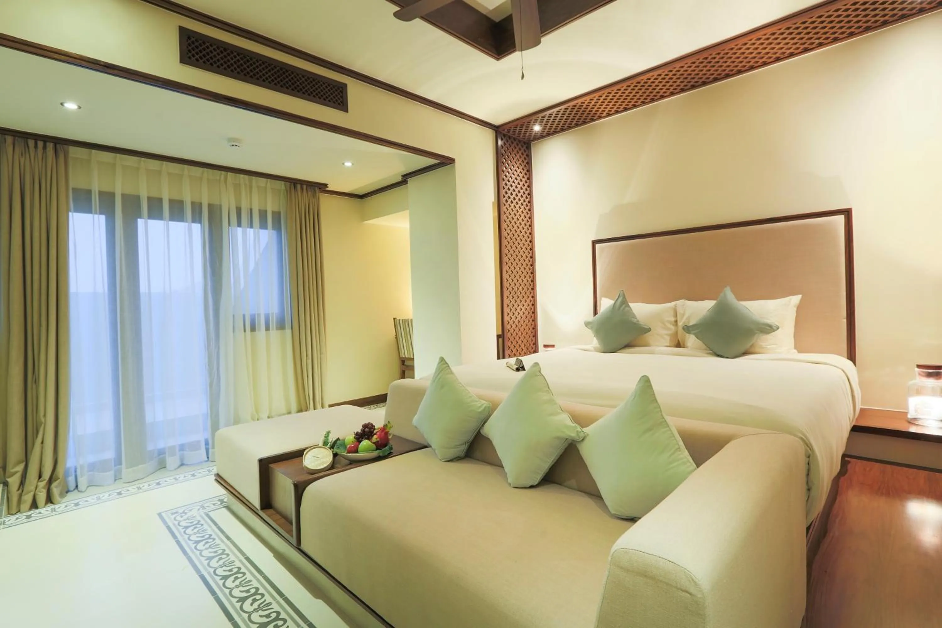 Bed in Almanity Hoi An Resort & Spa