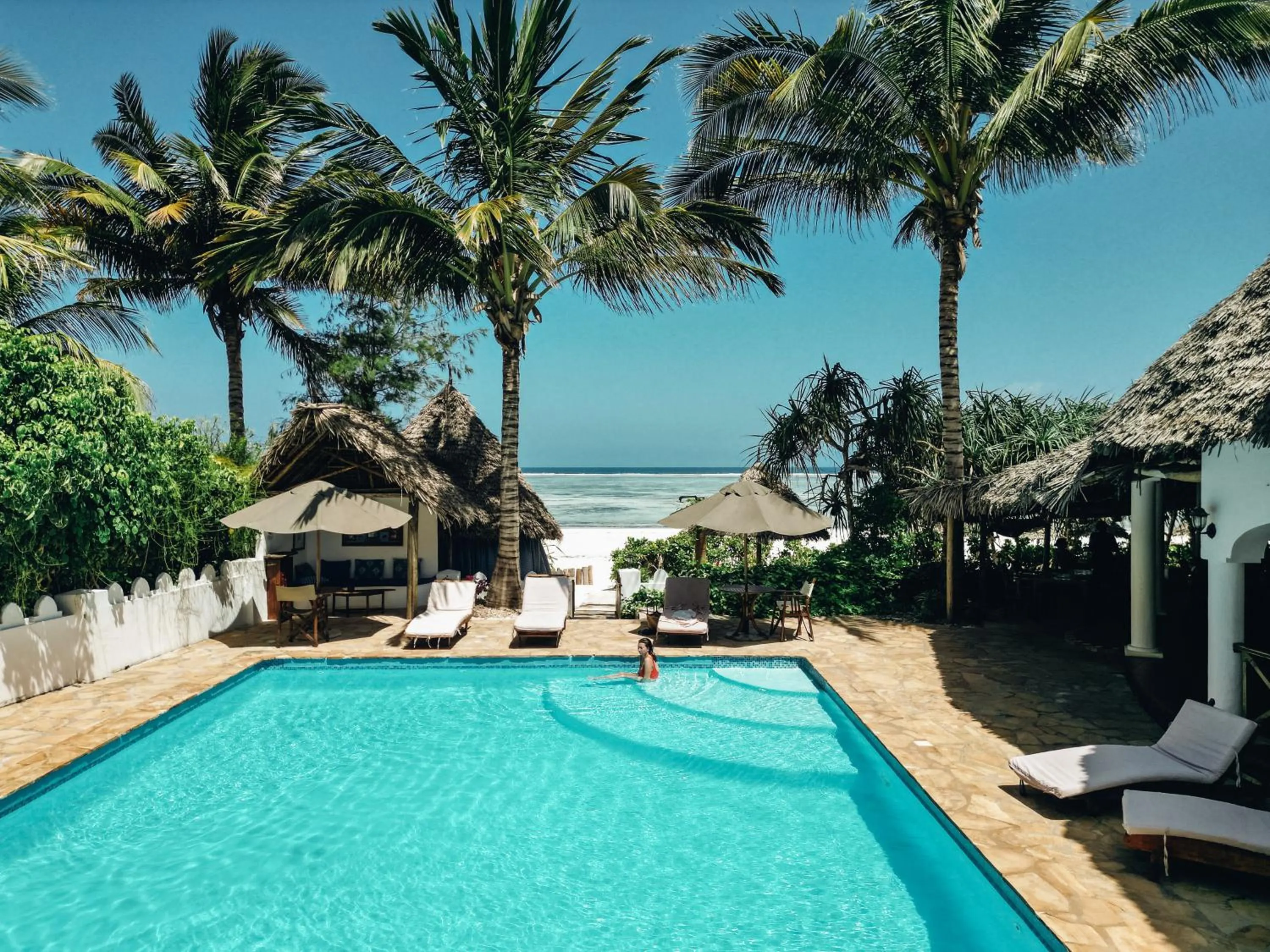 Beach in Zoi Retreat Hotel Zanzibar