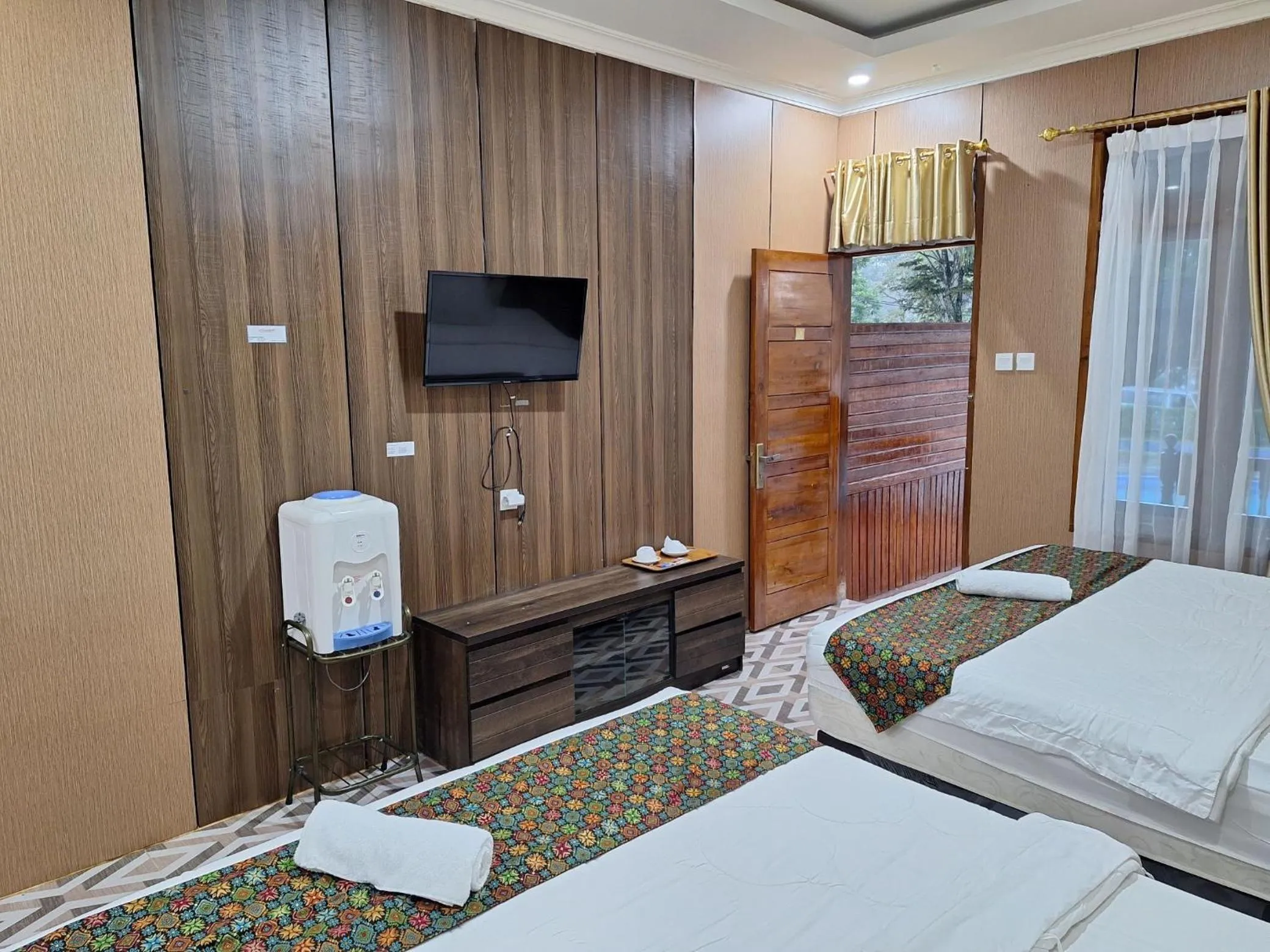 TV and multimedia, Bed in Mifan Resort And Waterpark