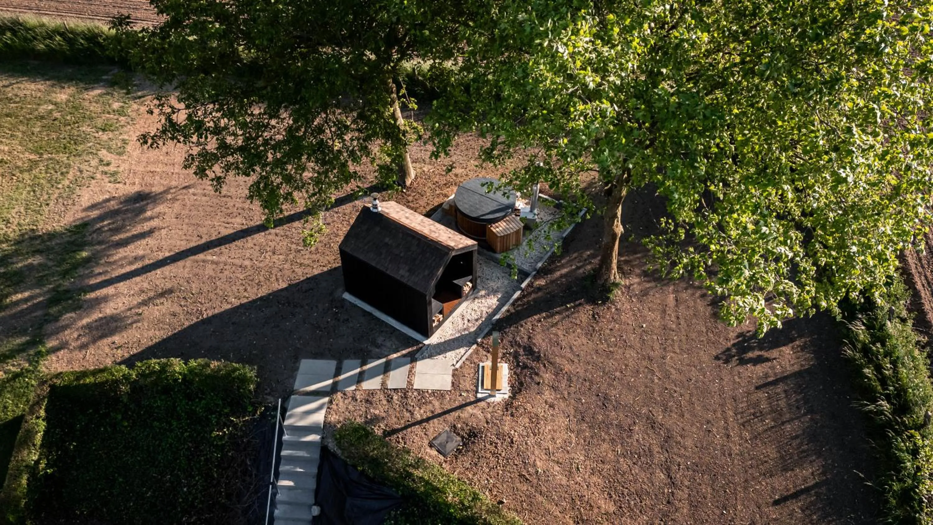 Hot Tub in Vakantiewoningen Hoeve Carpe Diem - Dalhem - Aubel - Voeren