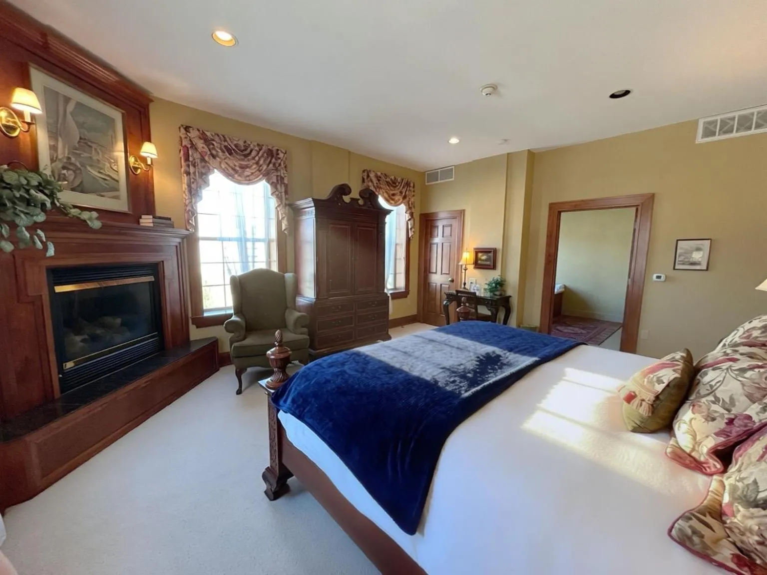 Bed in The Port Hotel