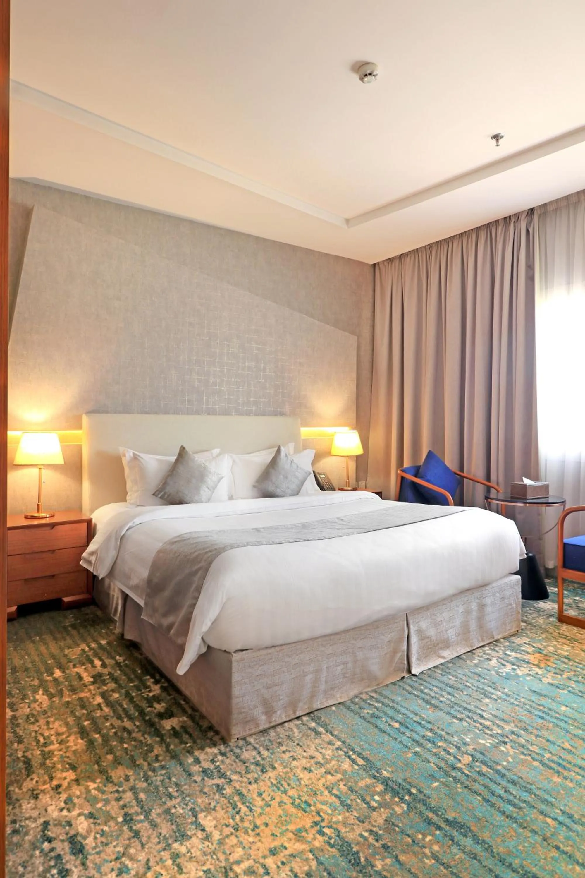 Bed in Skoop Hotel Jeddah