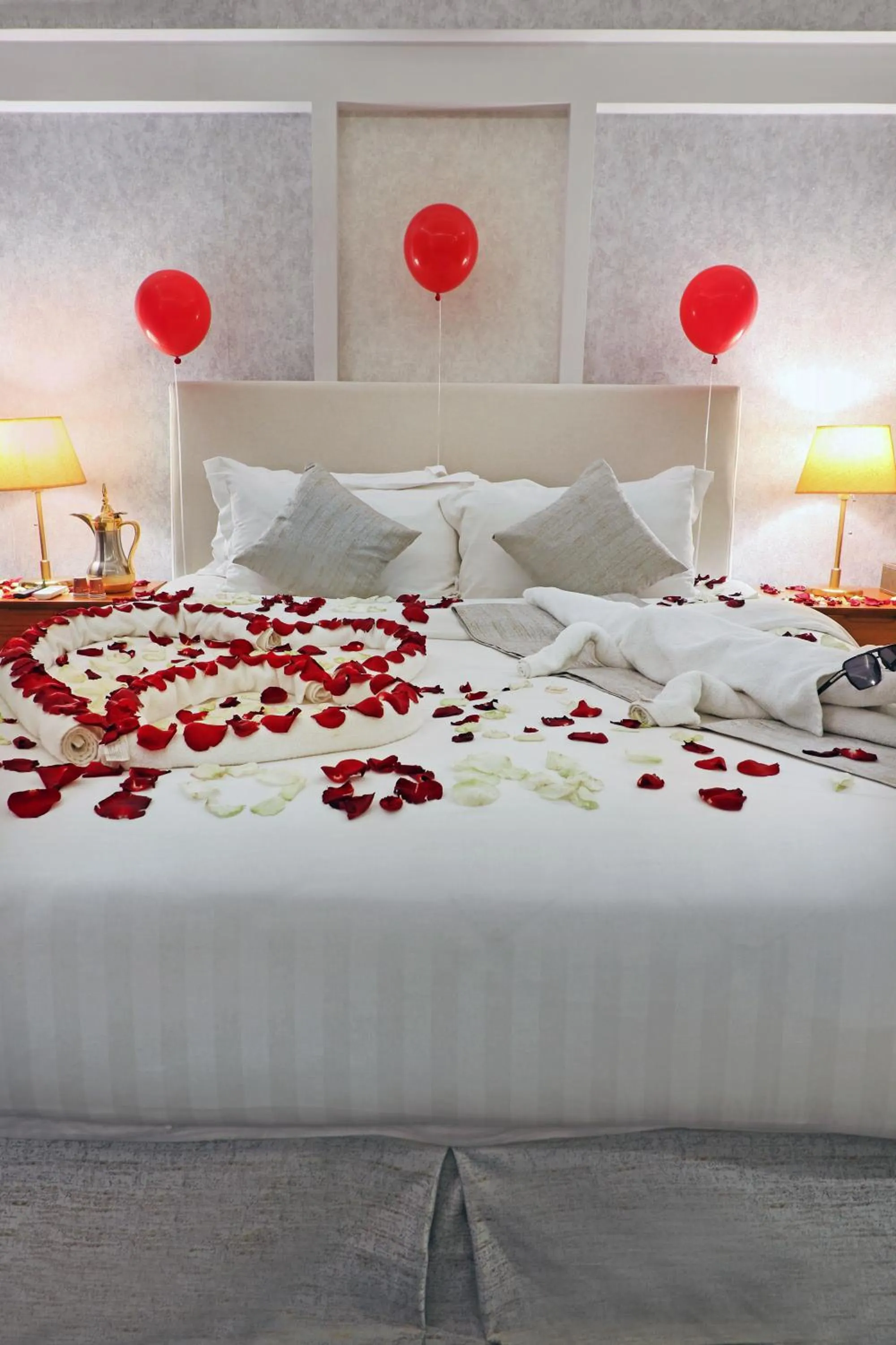 Bed in Skoop Hotel Jeddah