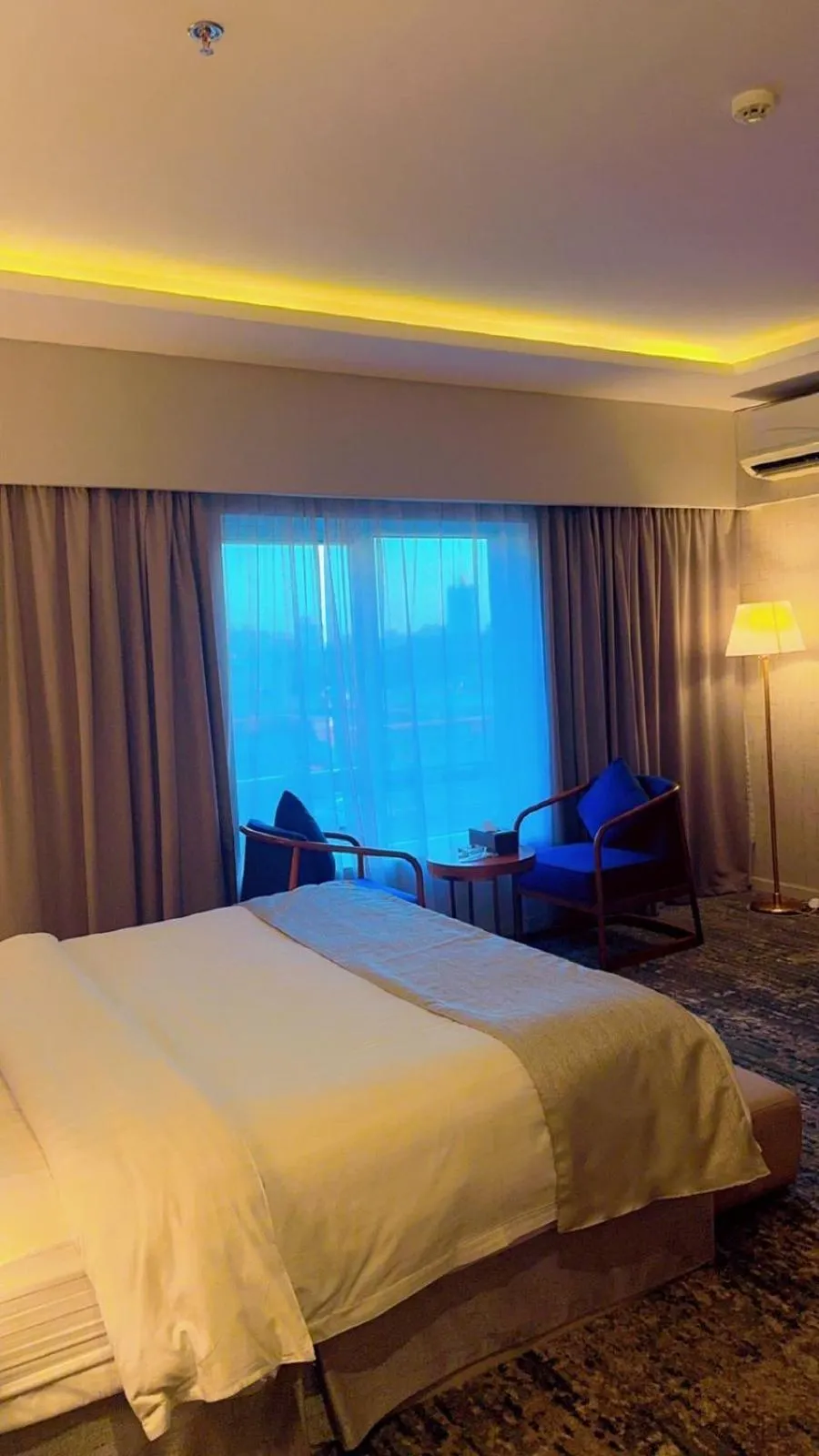 Bed in Skoop Hotel Jeddah