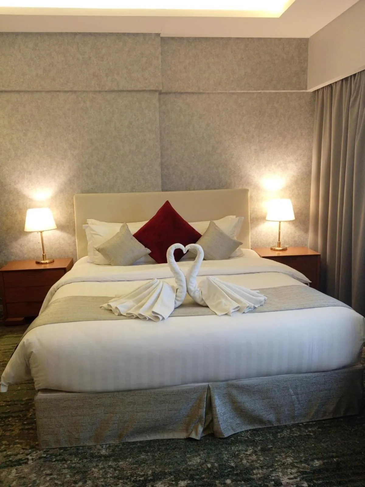 Bed in Skoop Hotel Jeddah