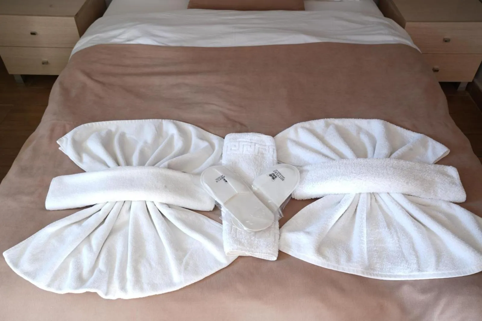 Bed in BUTTERFLY BOUTIQUE HOTEL AĞVA