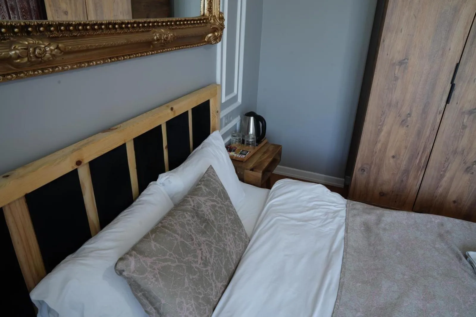 Bed in BUTTERFLY BOUTIQUE HOTEL AĞVA