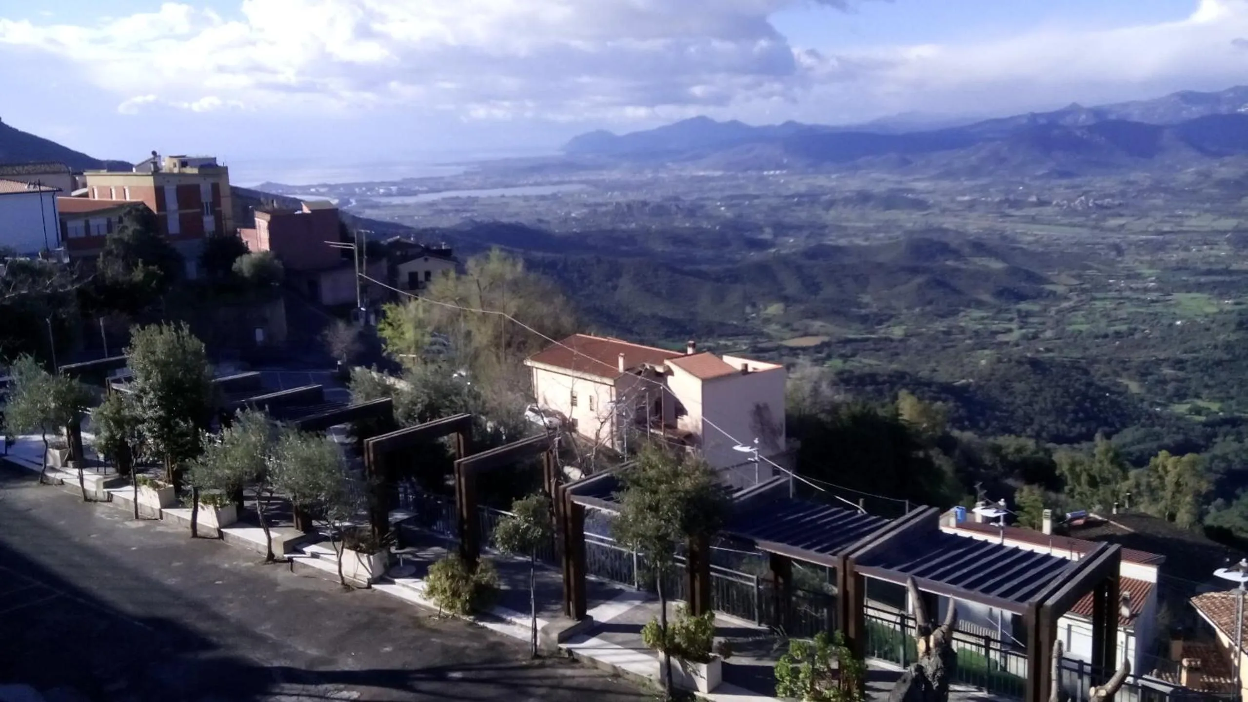 Bird's eye view in B&B Sa Clarera