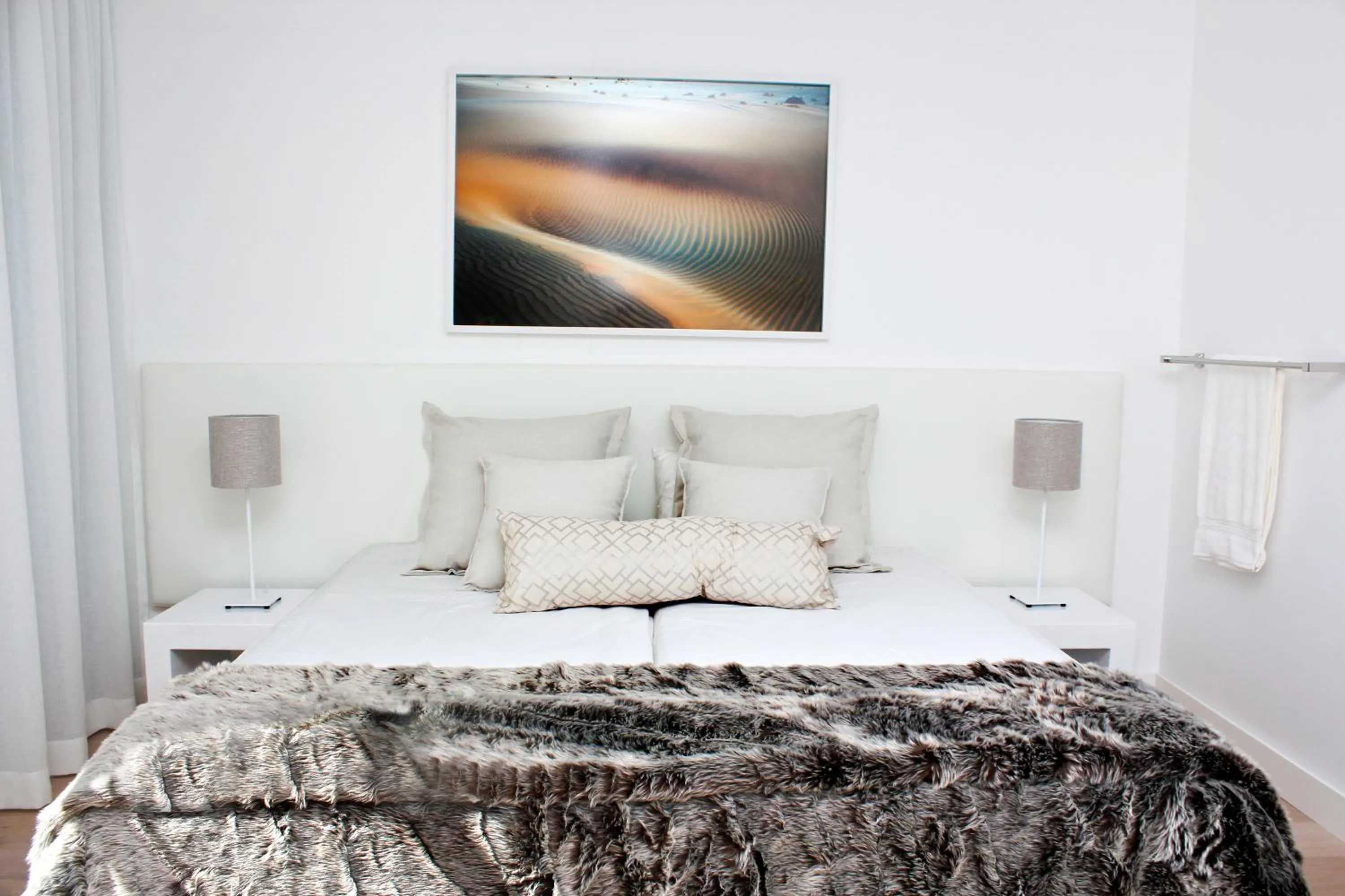 Bedroom, Bed in Swakopmund Luxury Suites