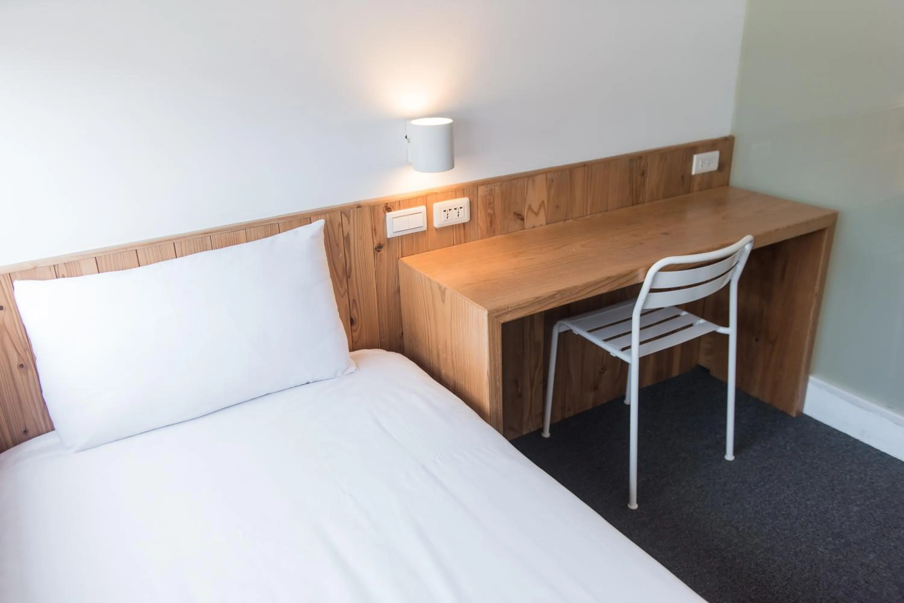 Decorative detail, Bed in Star Hostel Taipei Main Station