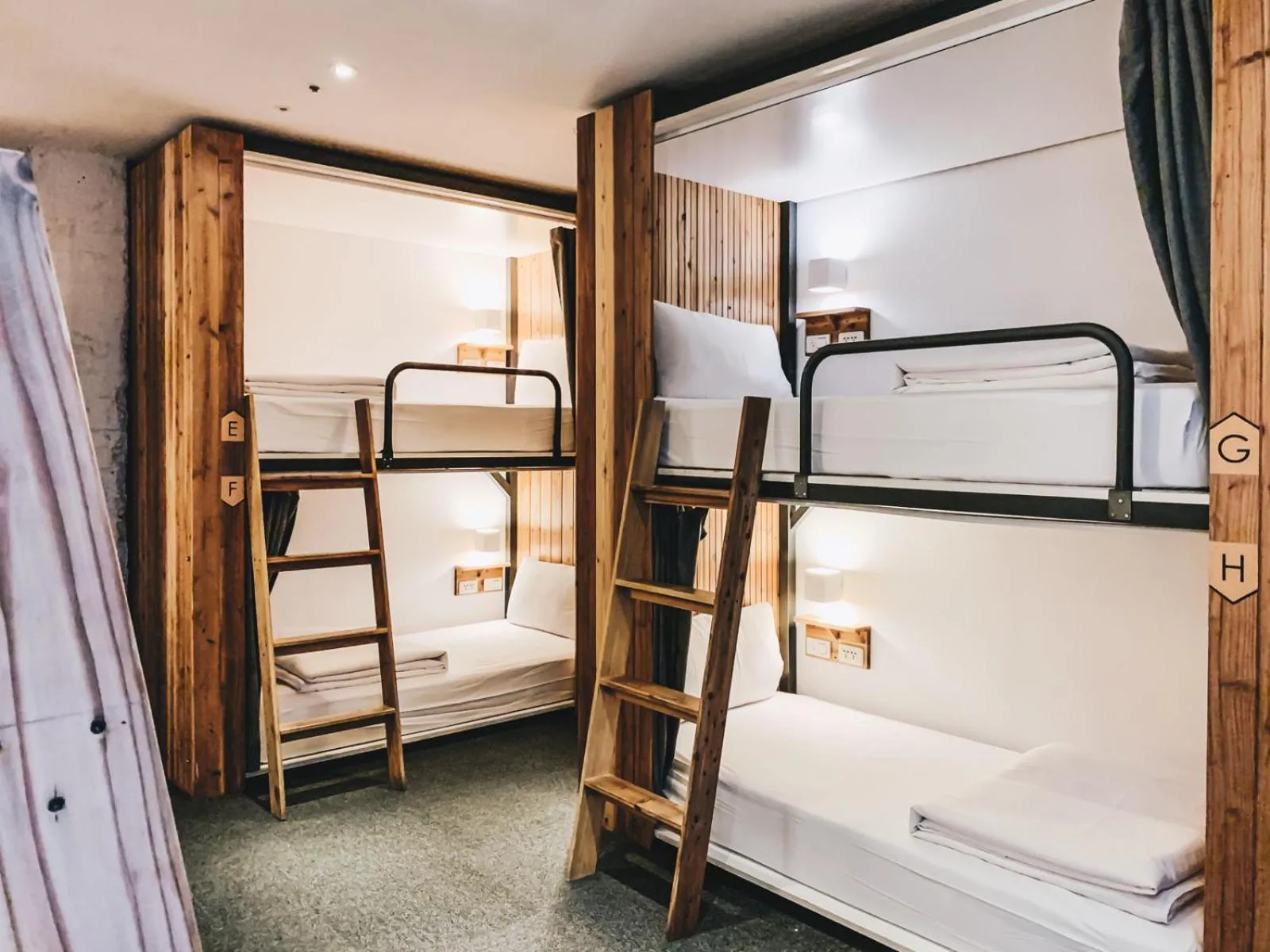 Bed in Star Hostel Taipei Main Station