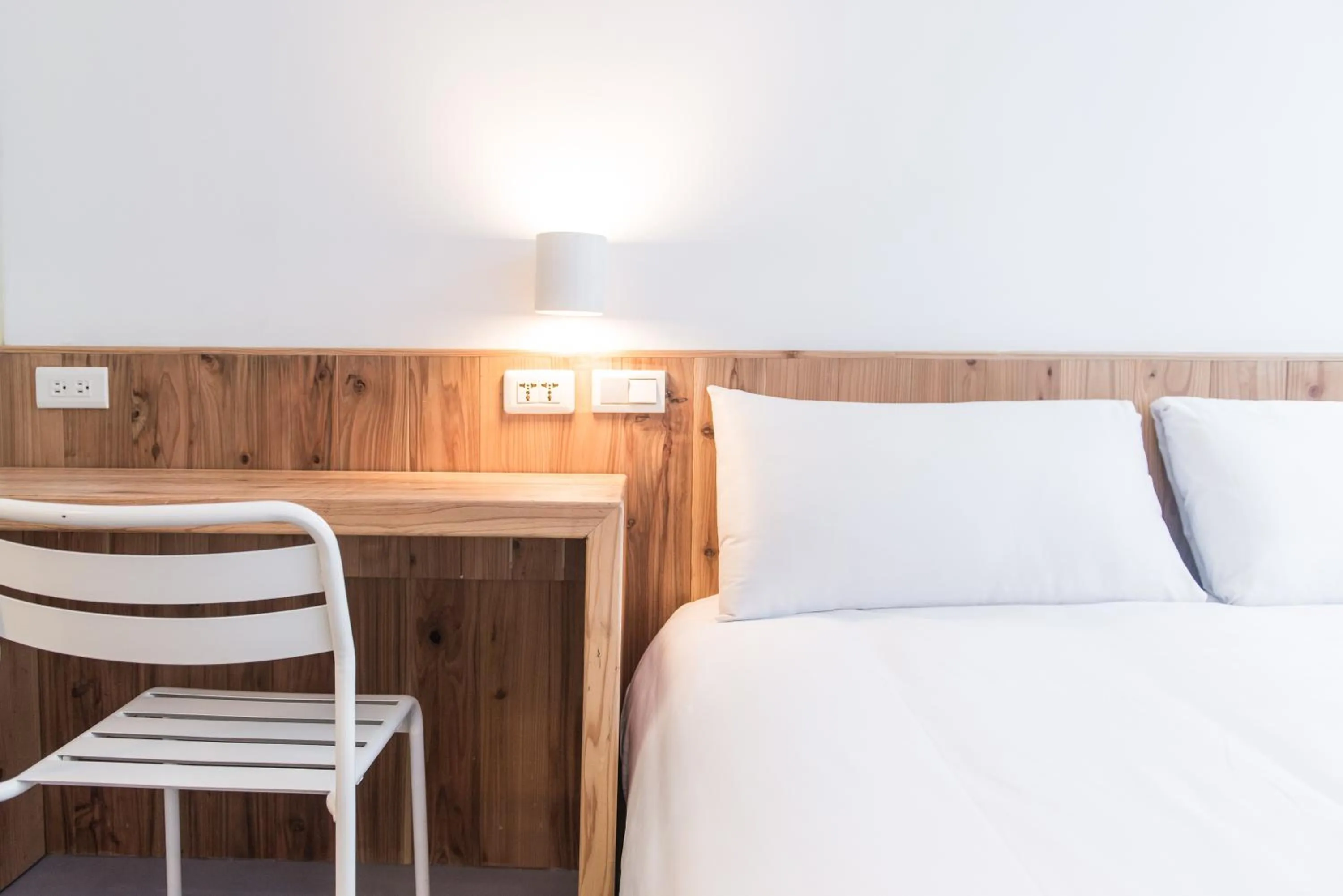 Decorative detail, Bed in Star Hostel Taipei Main Station