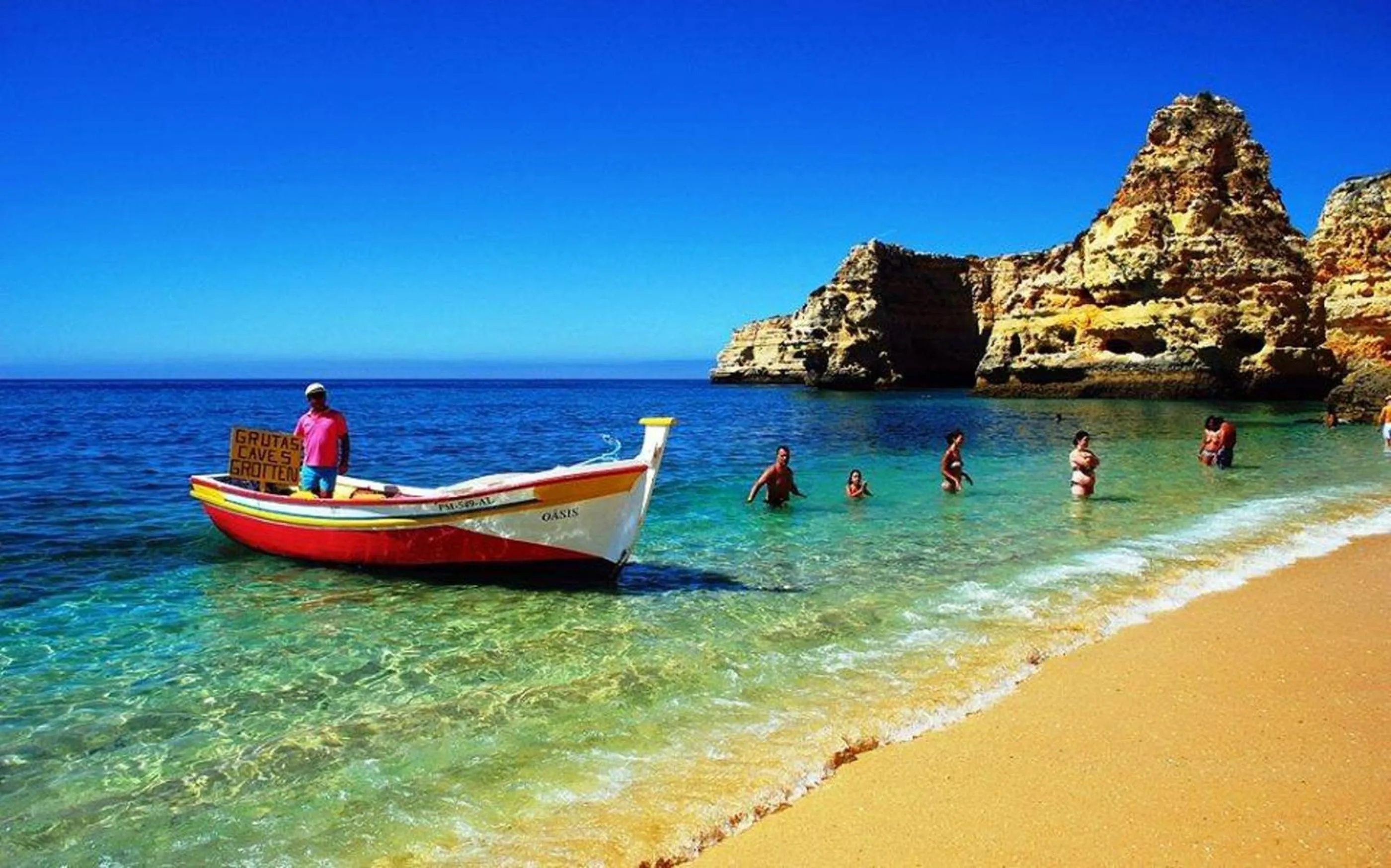 Canoeing in Algarpraia