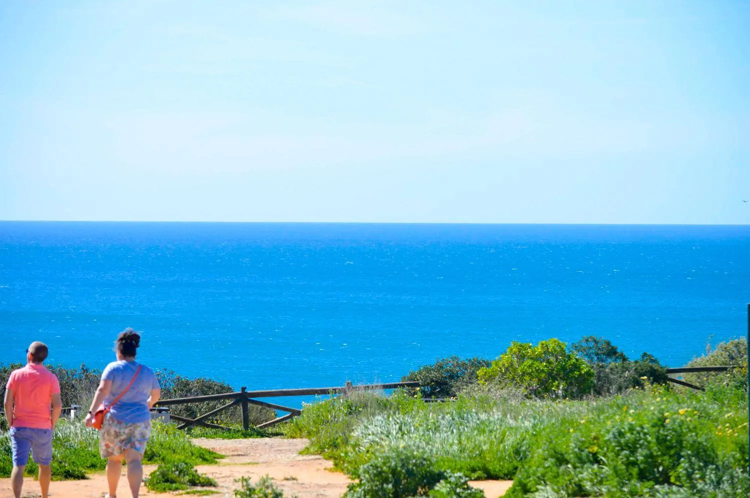 Sea view in Algarpraia