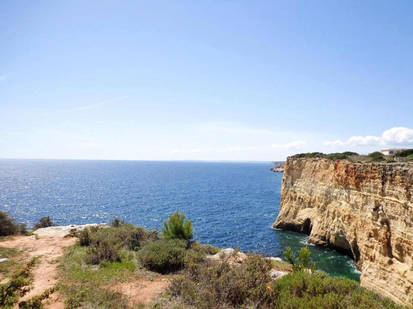 Natural landscape in Algarpraia