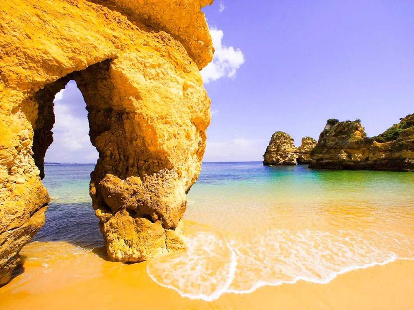 Natural landscape in Algarpraia