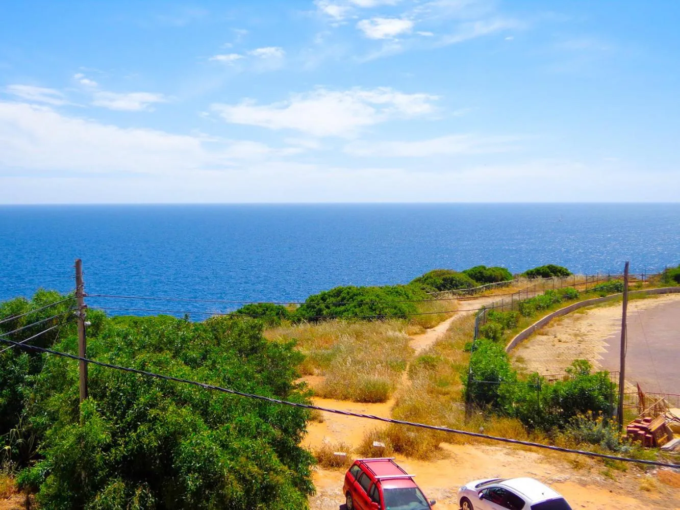 Natural landscape in Algarpraia
