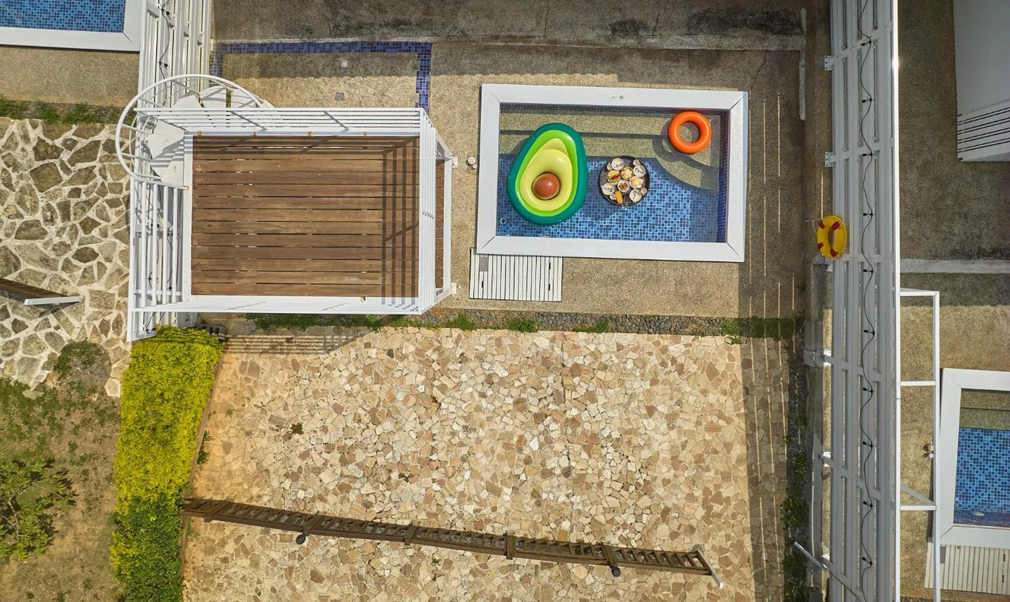 Swimming pool in Cliff Villa