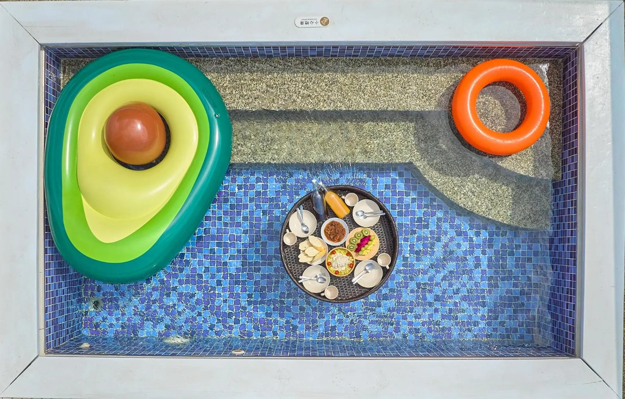 Swimming pool in Cliff Villa