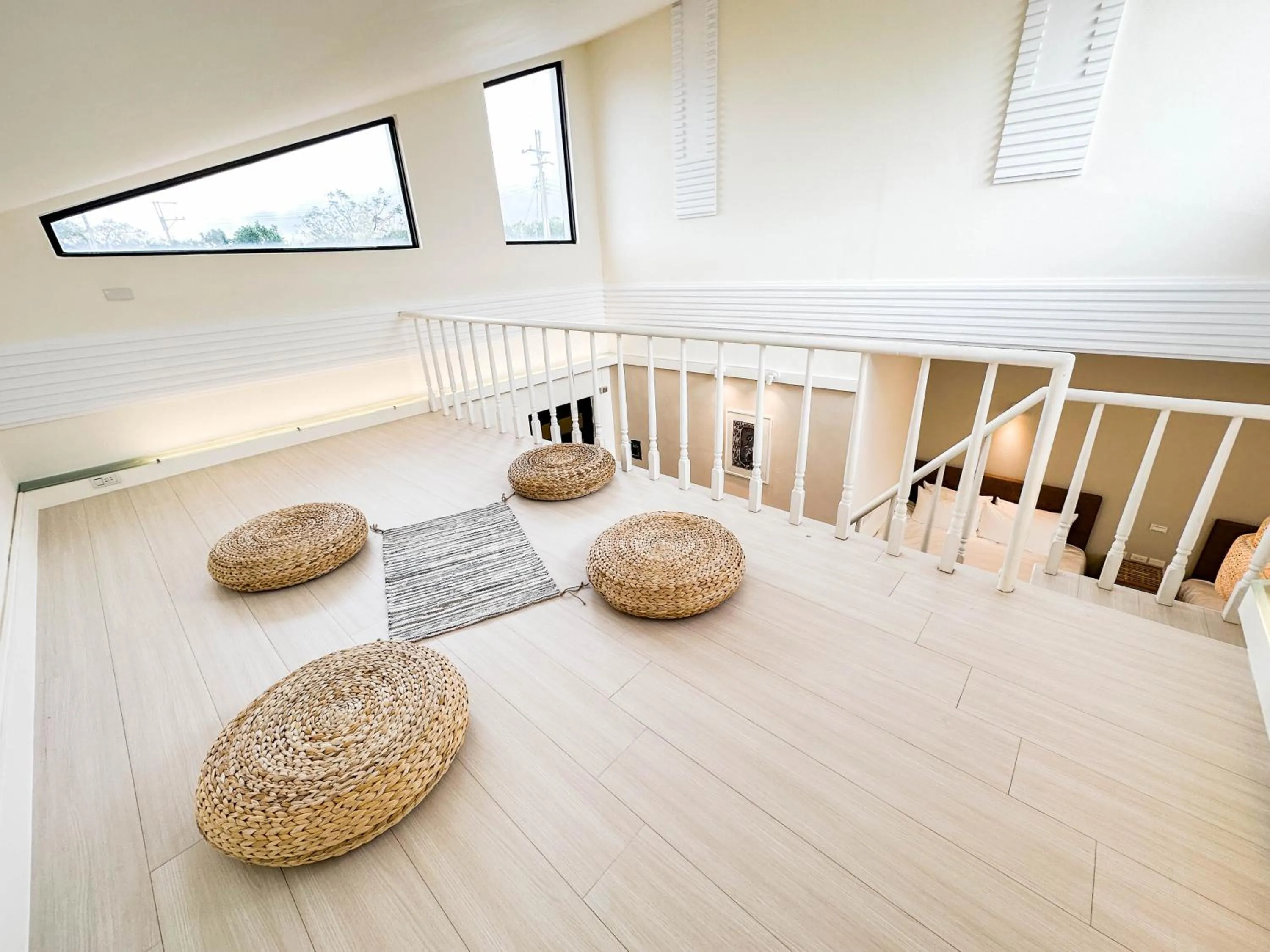 Seating area in Cliff Villa