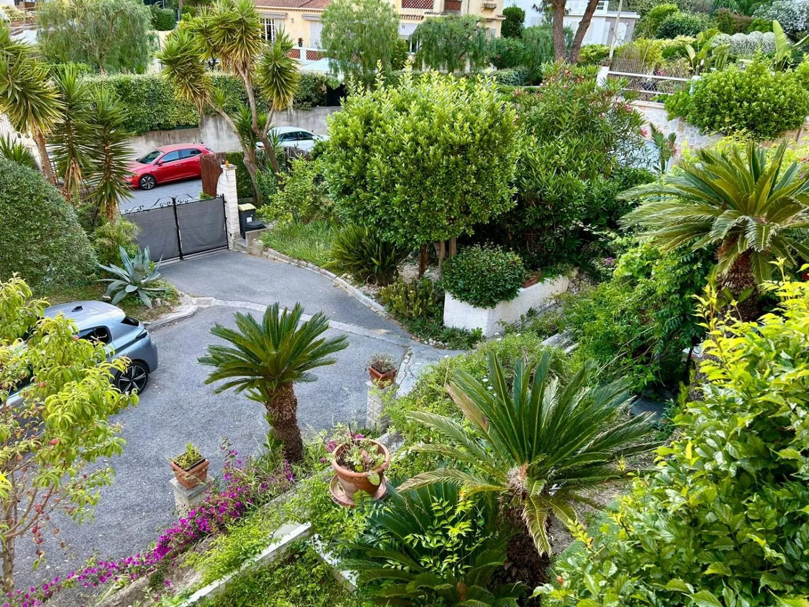 Bird's eye view in Villa Bellabé