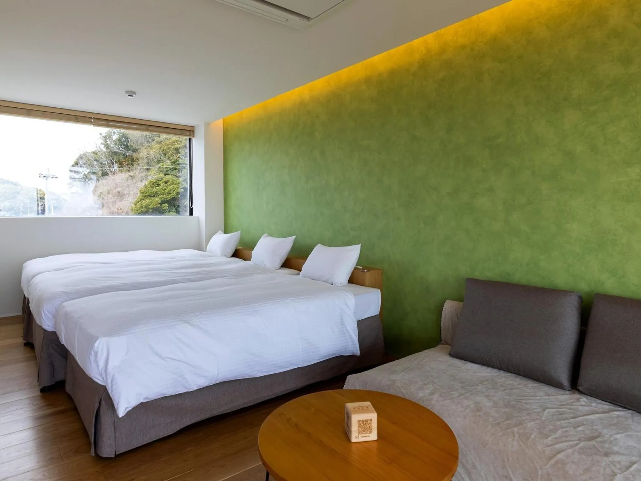 Area and facilities, Bed in そらすな Beach Side Resort Hotel