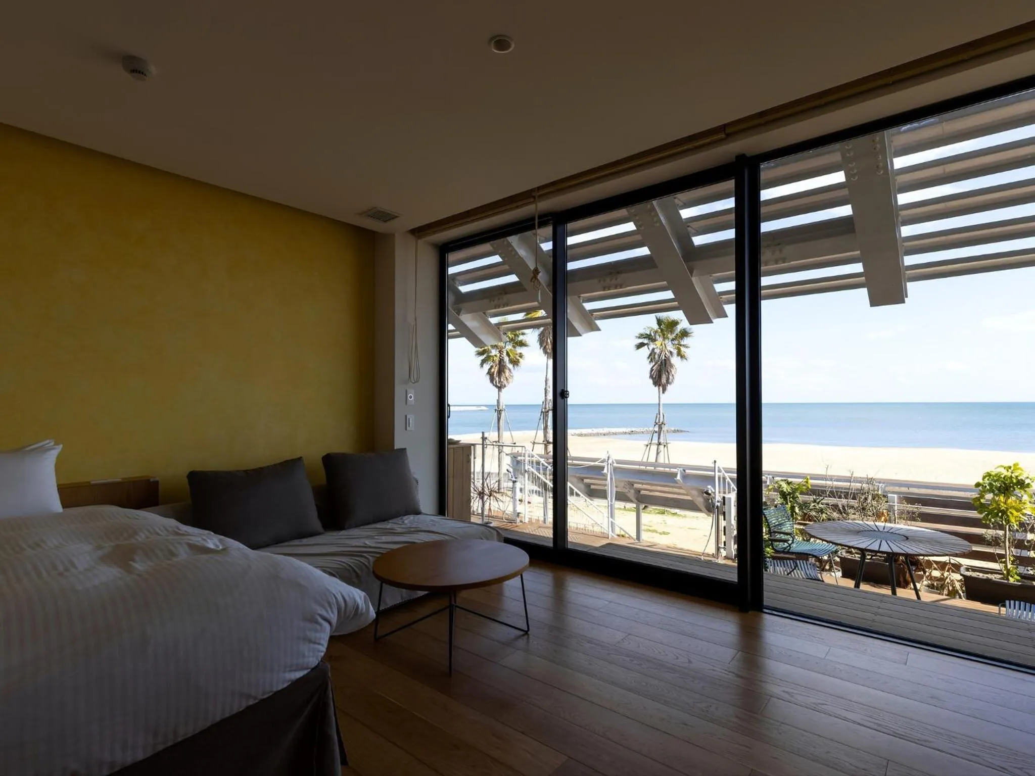 Area and facilities, Bed in そらすな Beach Side Resort Hotel