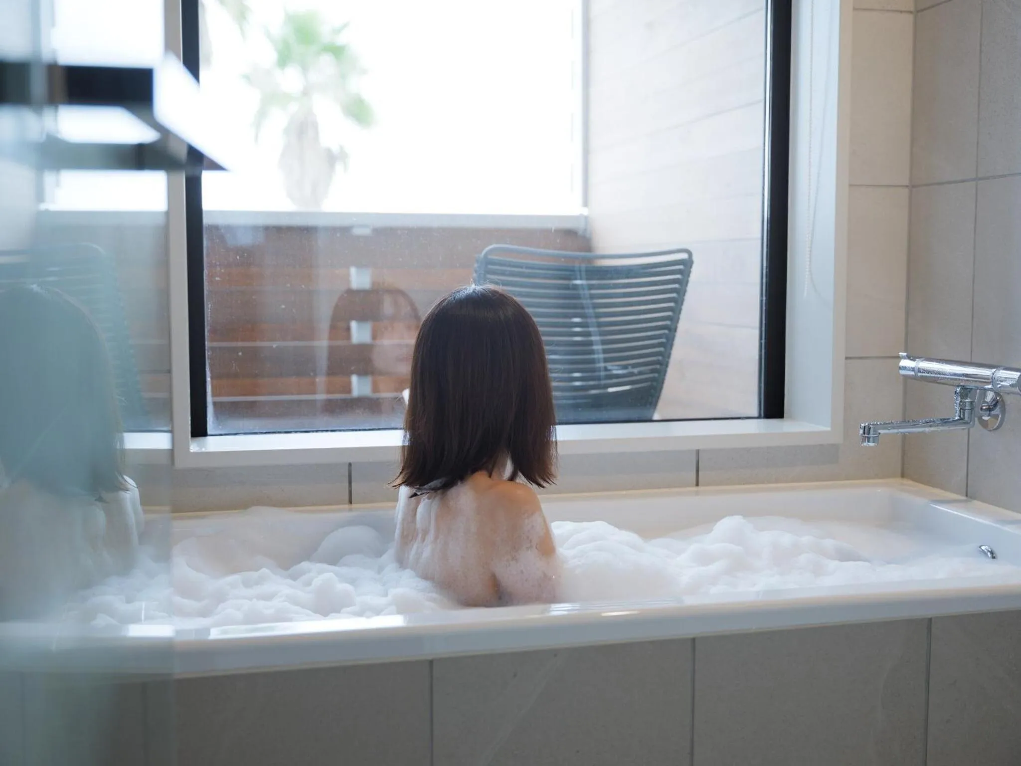 Shower in そらすな Beach Side Resort Hotel