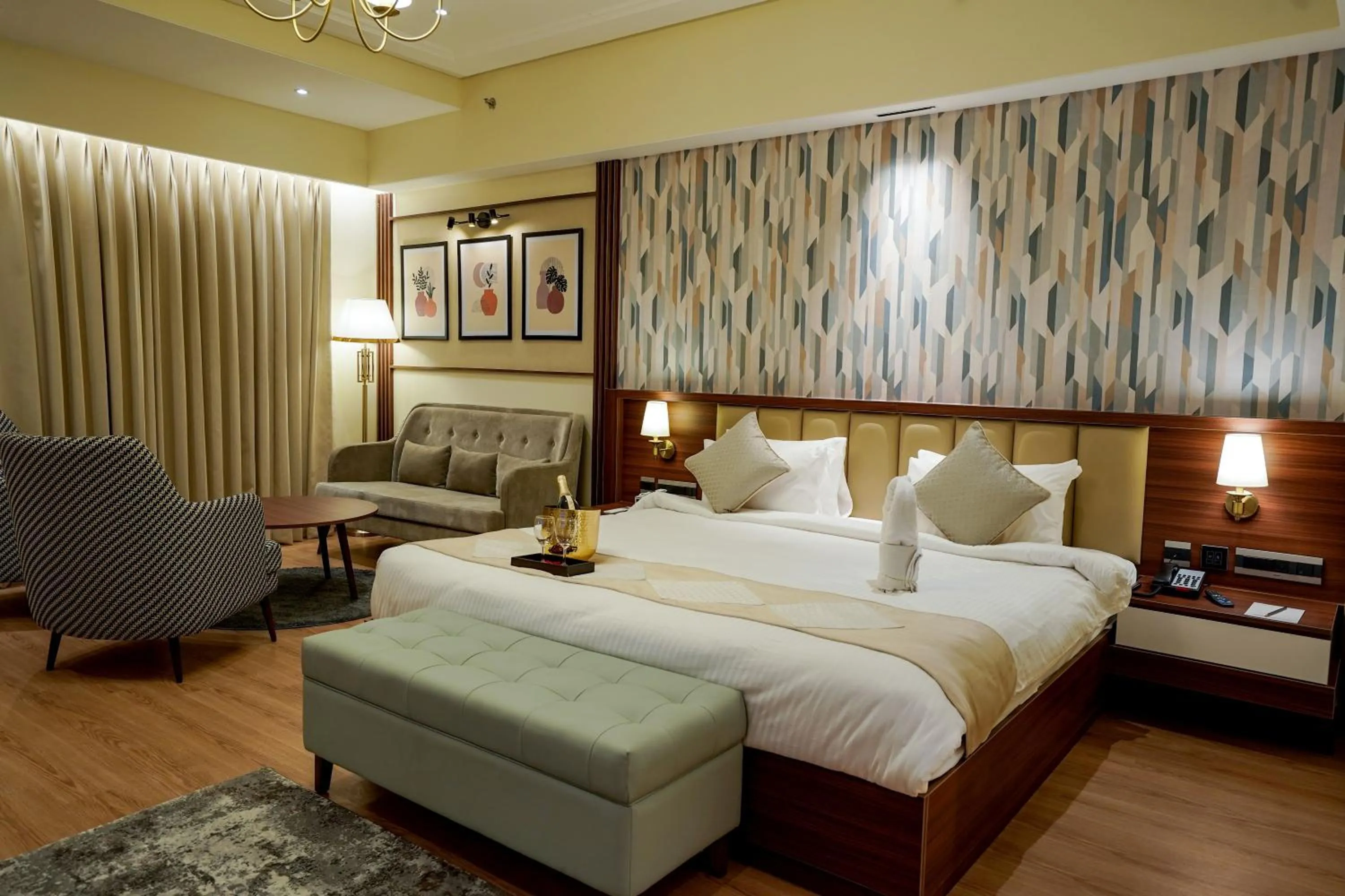 Bedroom, Bed in M2 Square by Monday Premium