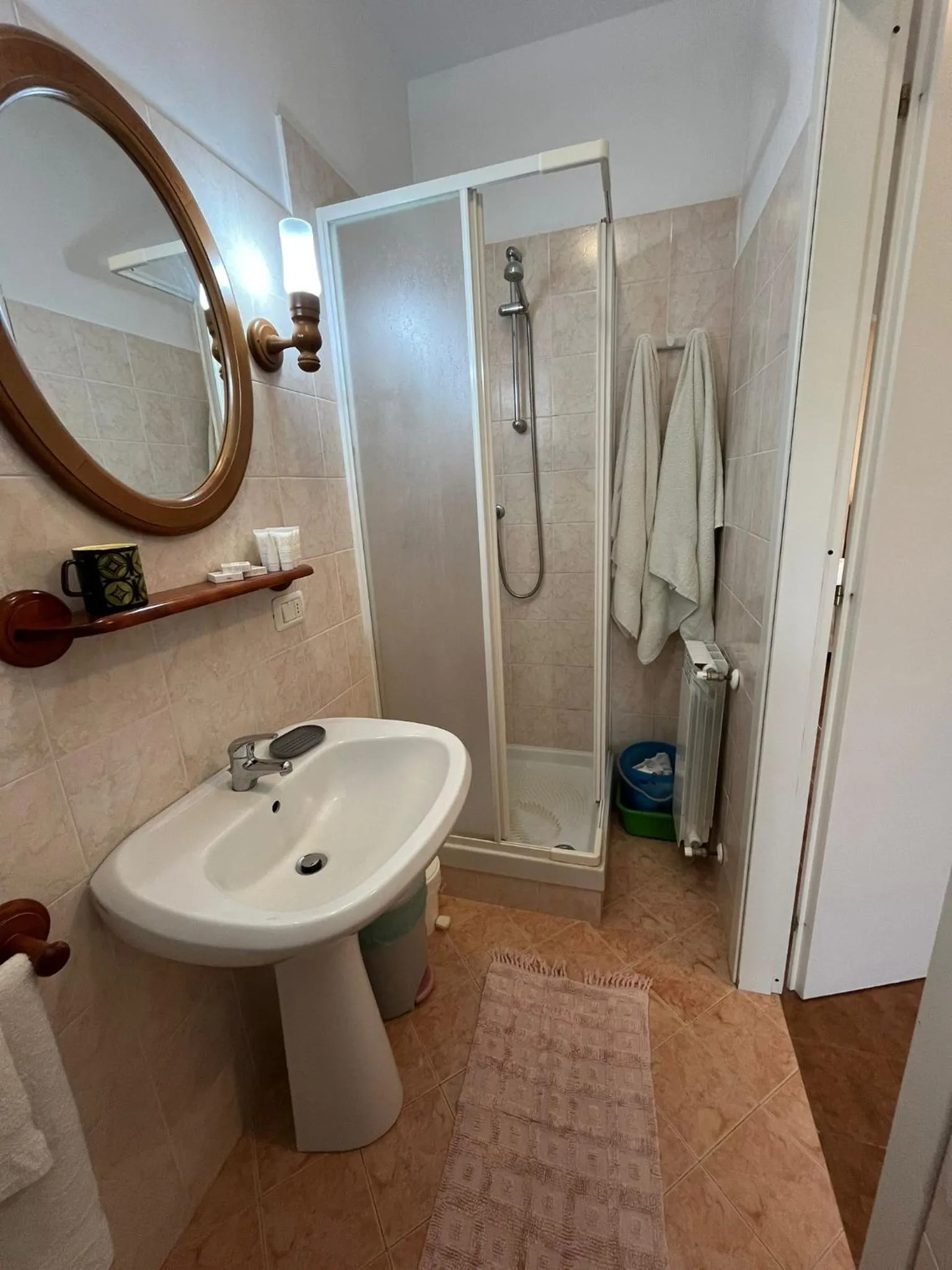 Bathroom in Agriturismo La Carlina