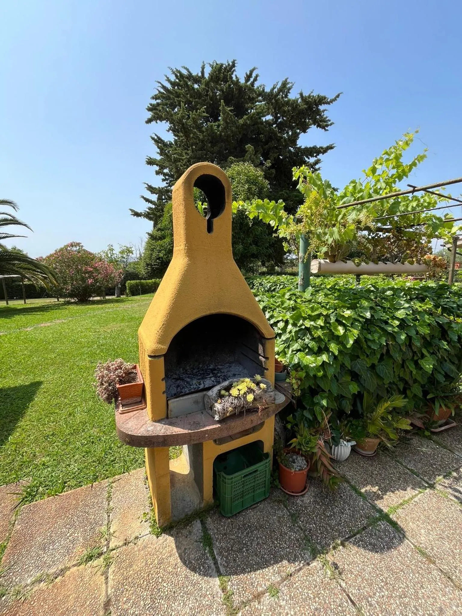 BBQ facilities in Agriturismo La Carlina