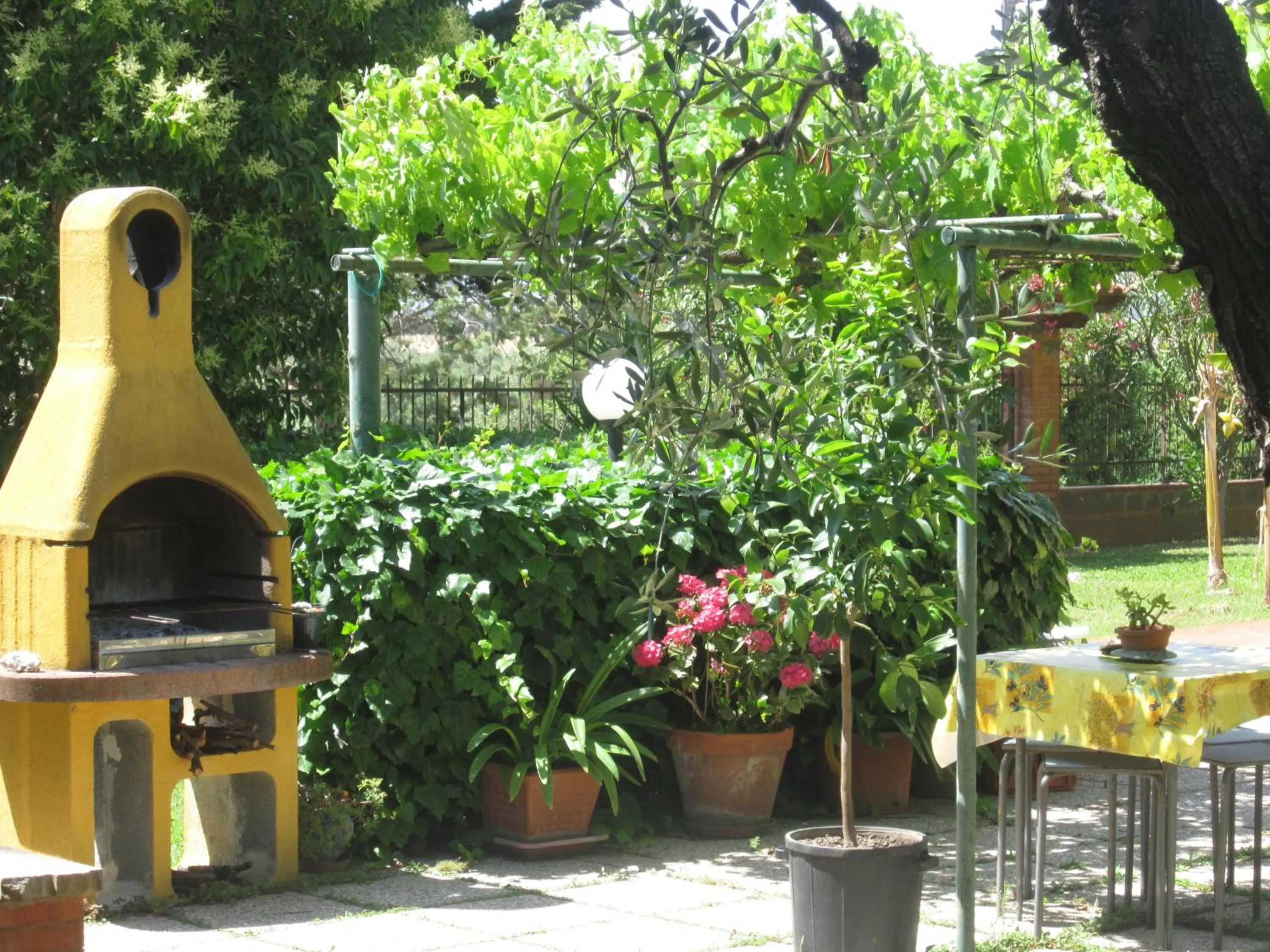 BBQ facilities in Agriturismo La Carlina