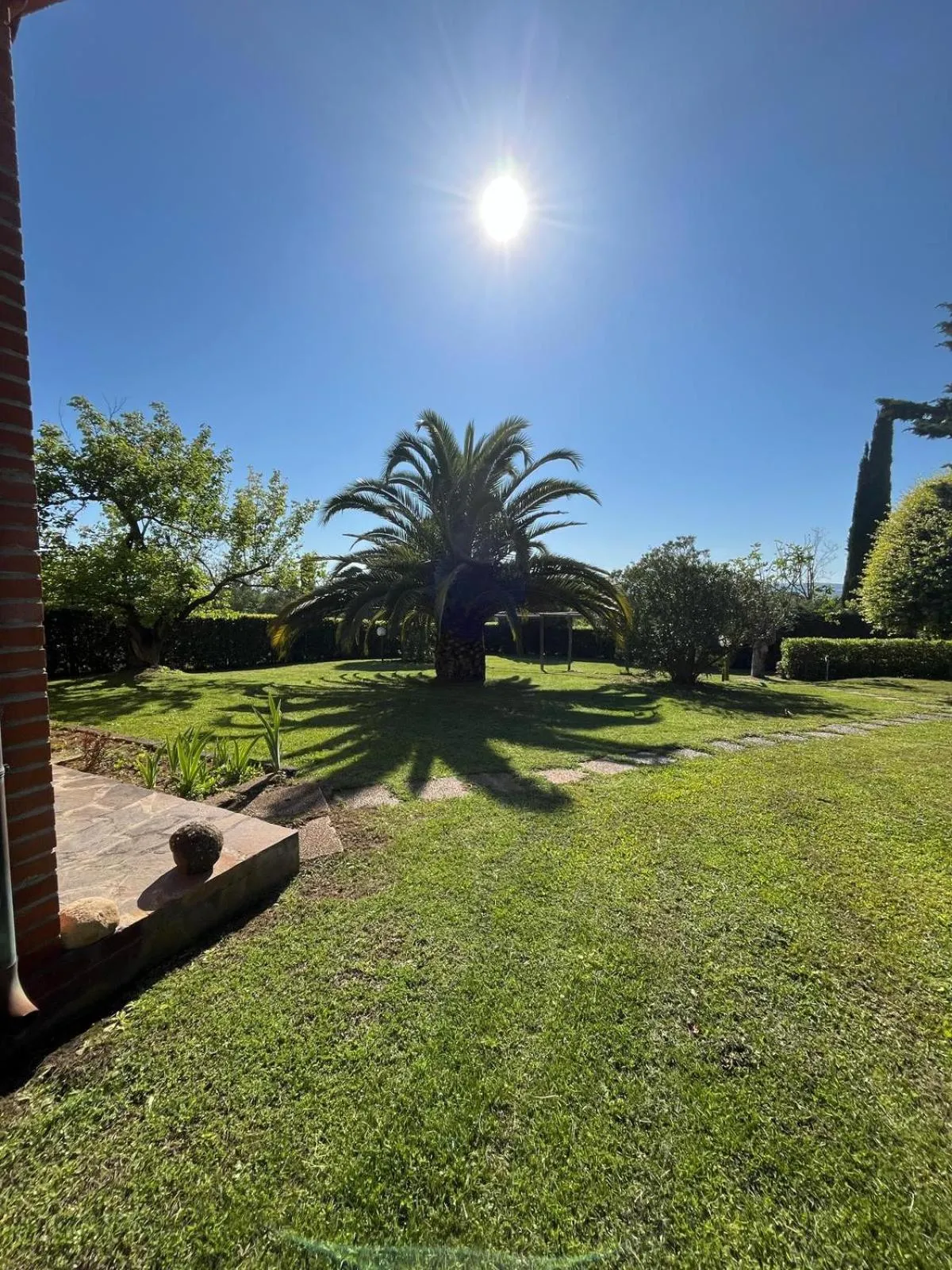 Garden view in Agriturismo La Carlina