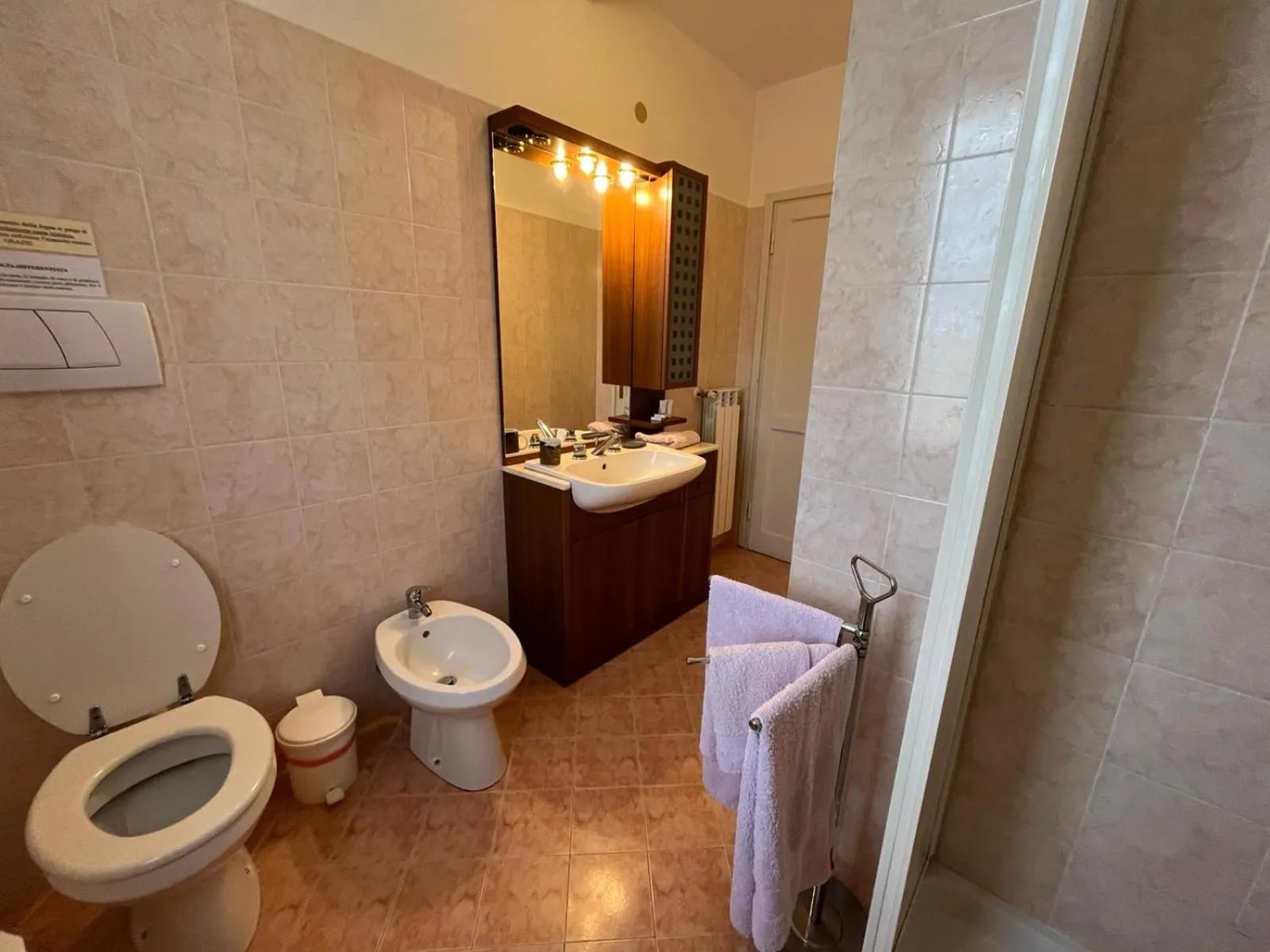 Bathroom in Agriturismo La Carlina