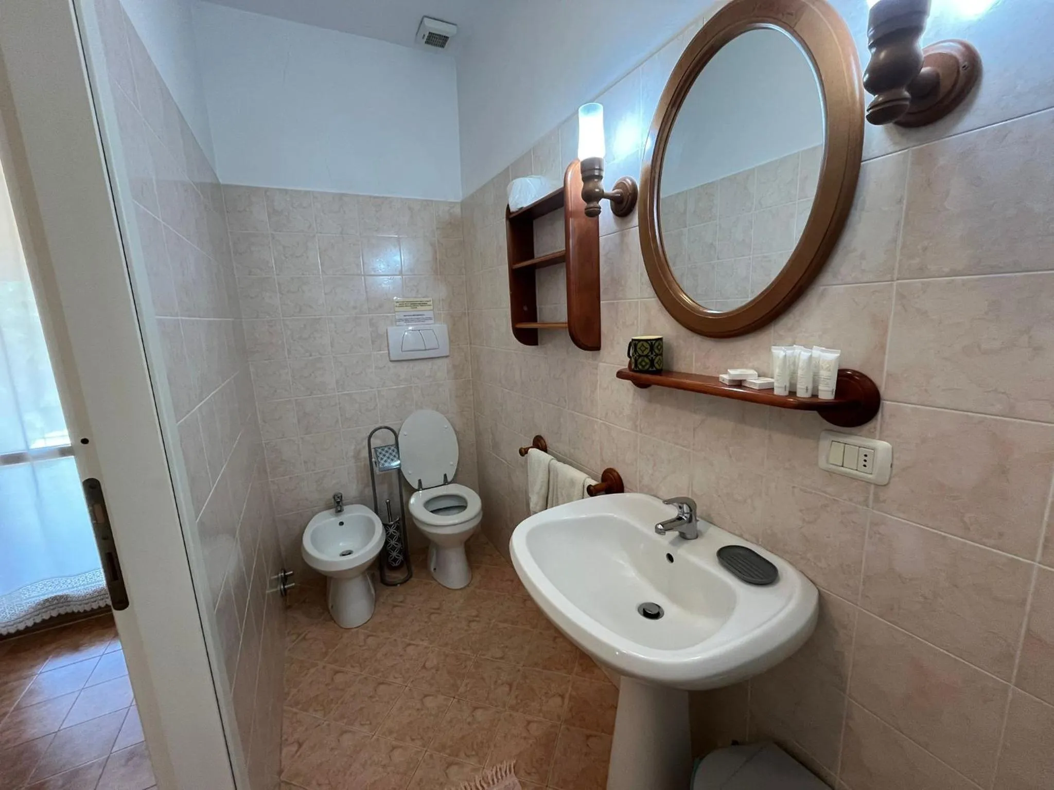 Bathroom in Agriturismo La Carlina